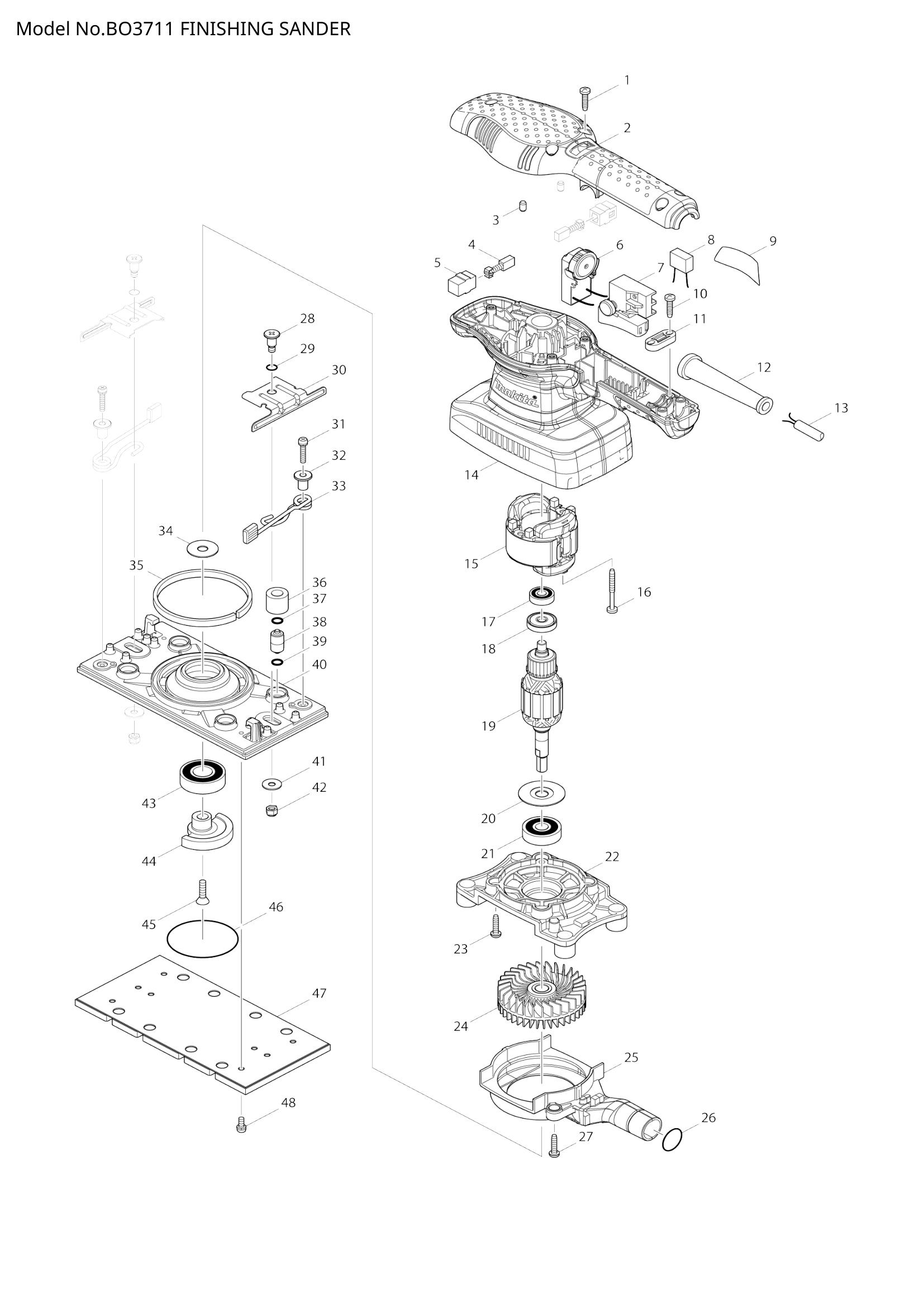 Diagram for BO3711