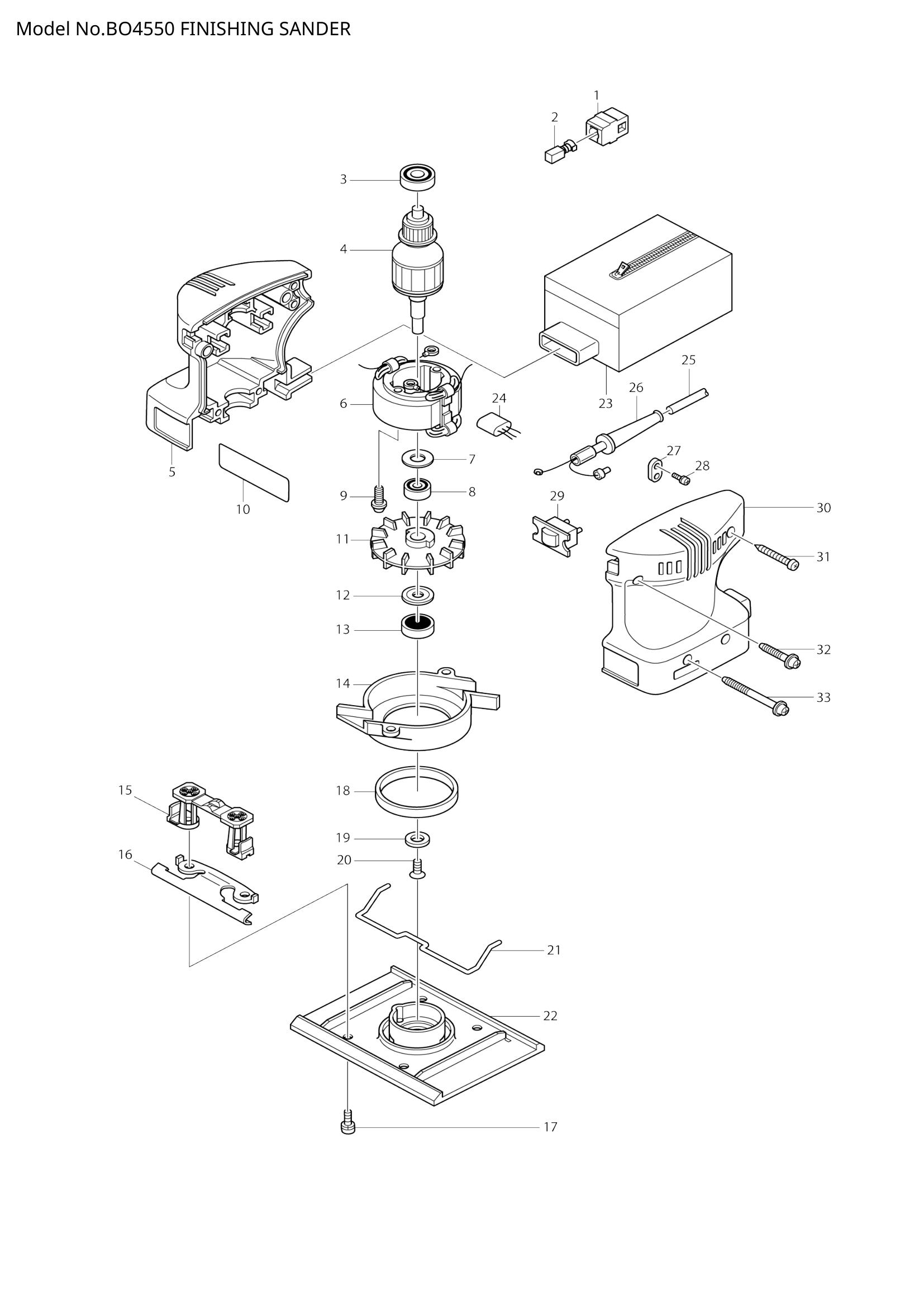 Diagram for BO4550