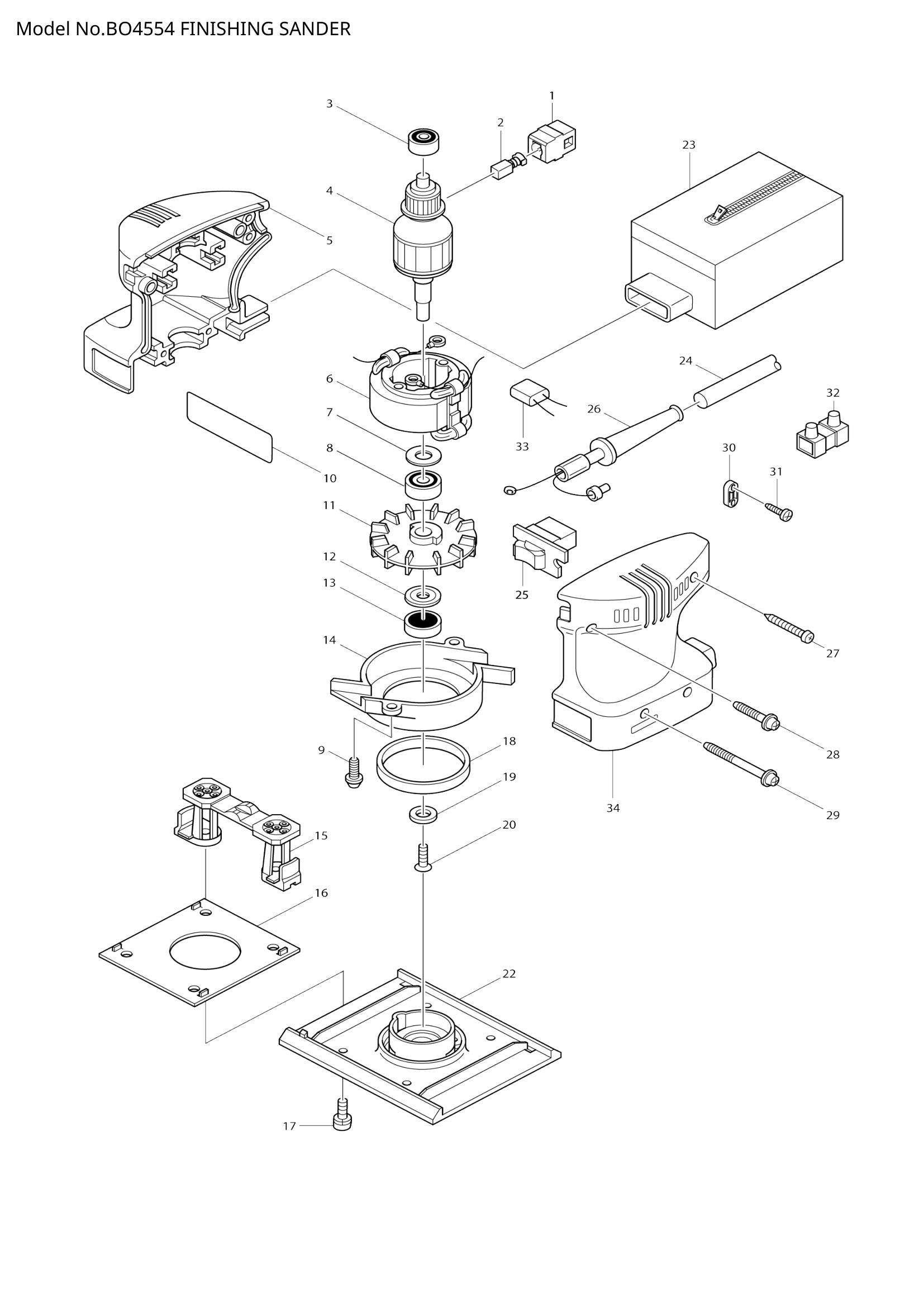 Diagram for BO4554