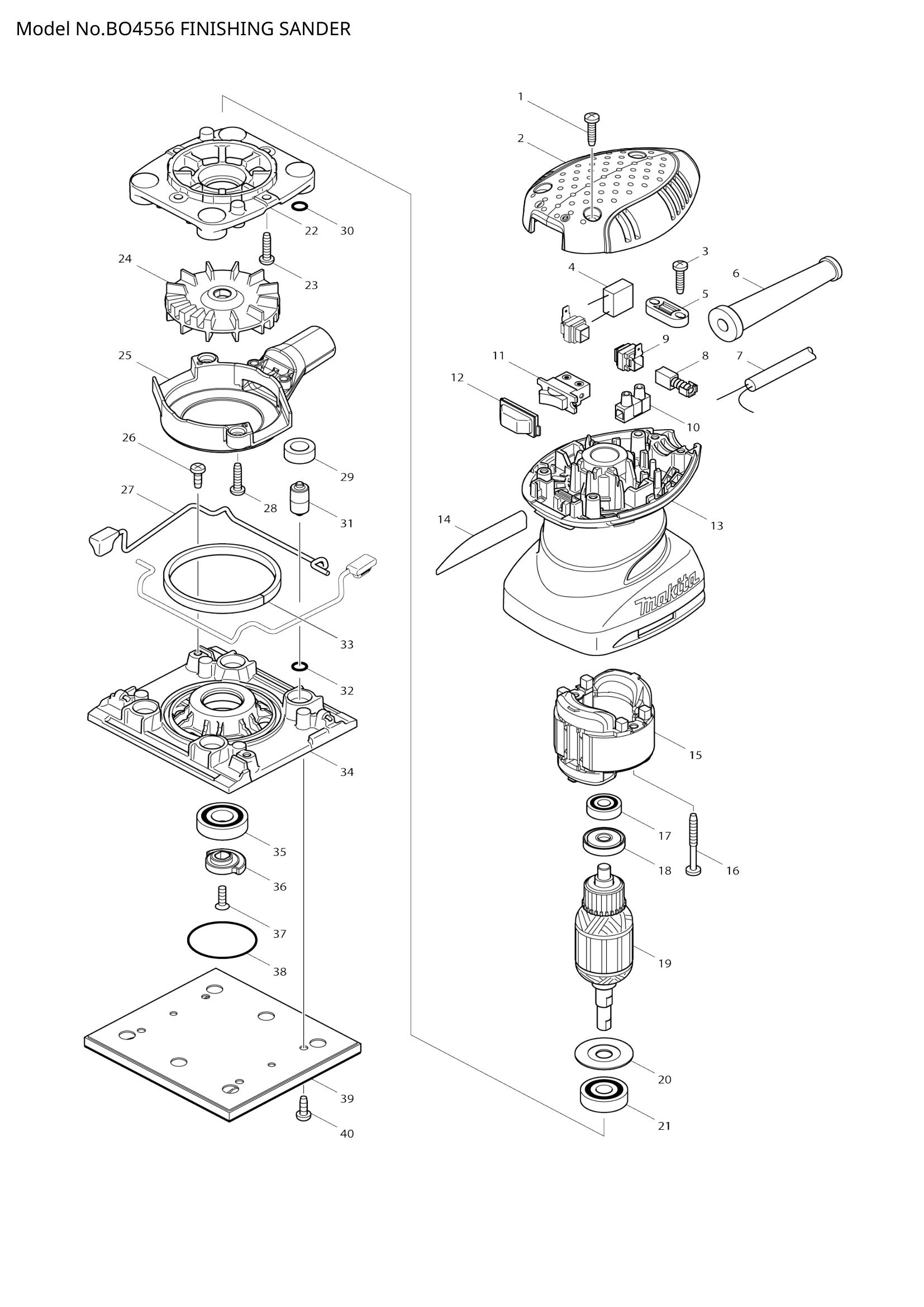 Diagram for BO4556