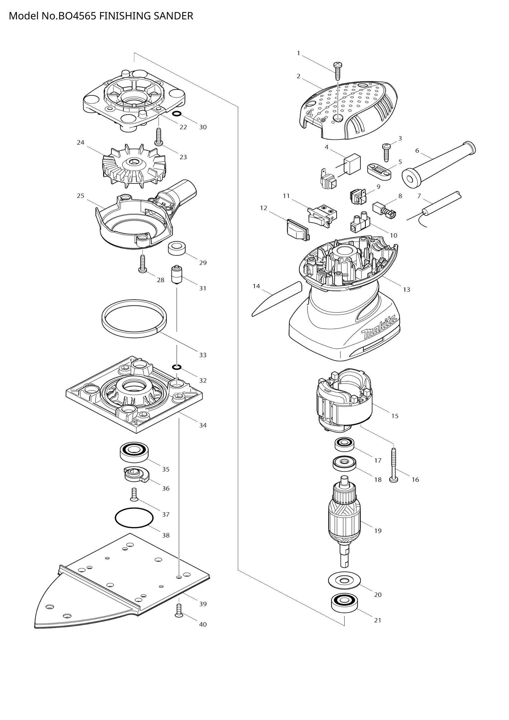 Diagram for BO4565