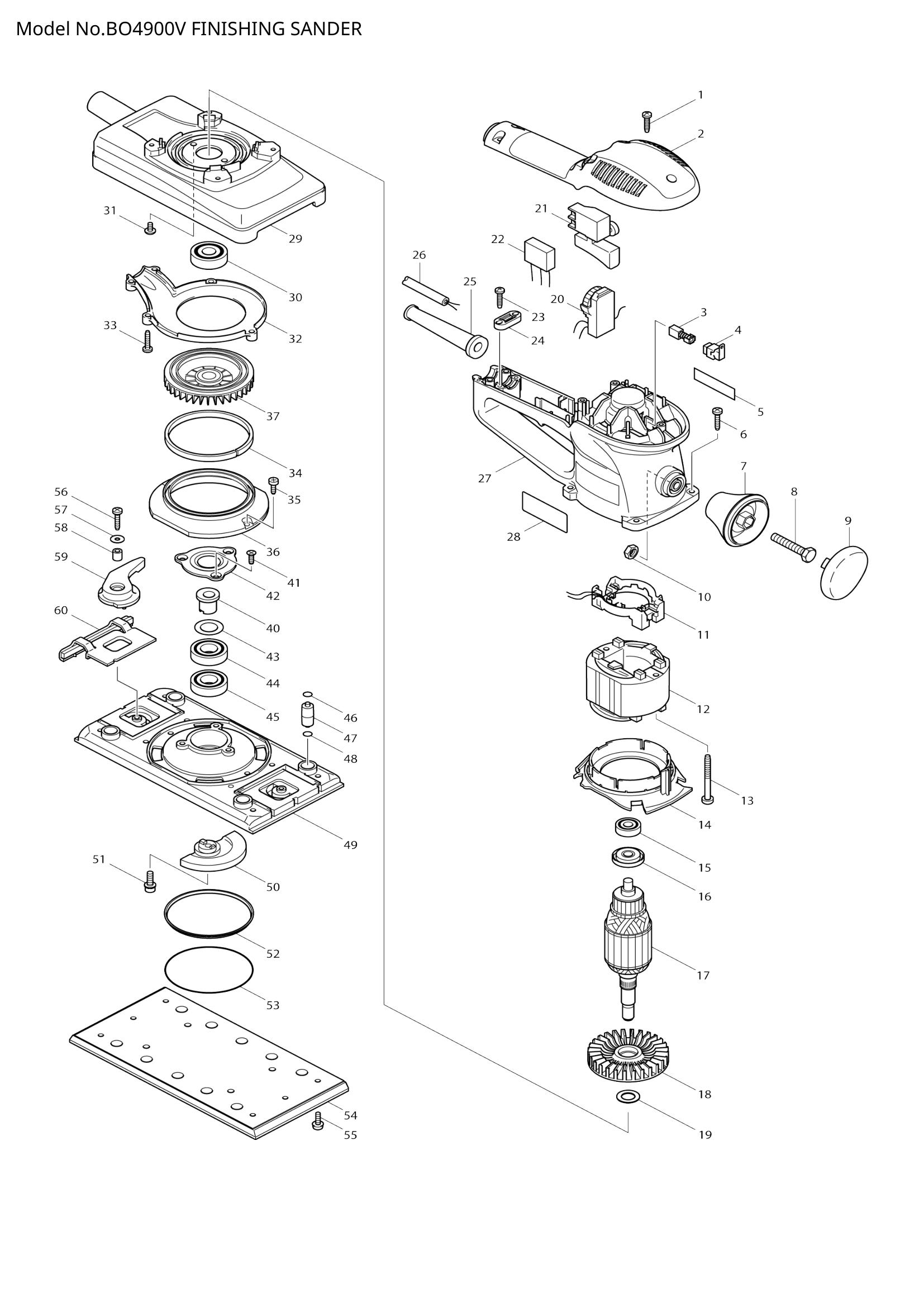 Diagram for BO4900V