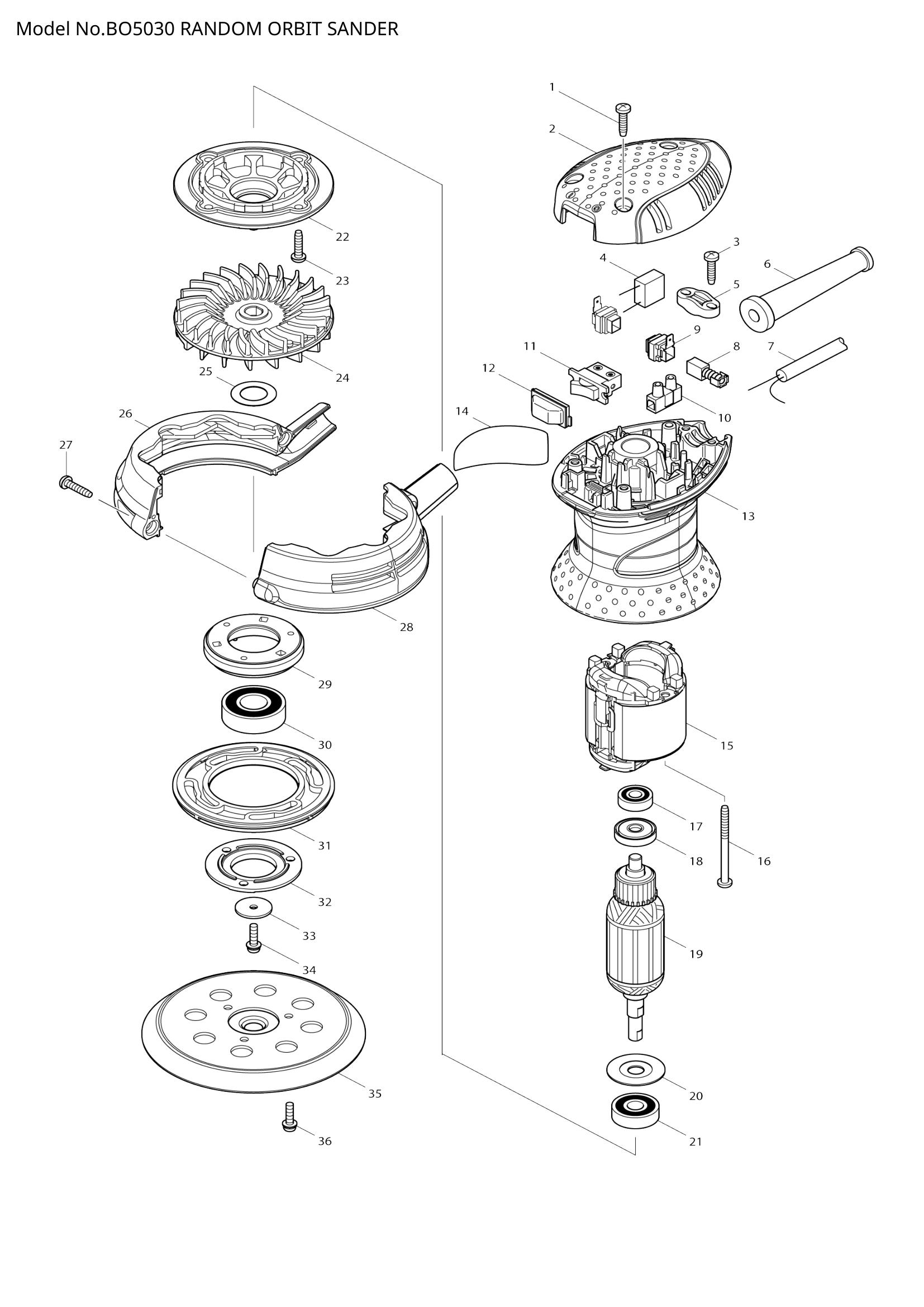 Diagram for BO5030
