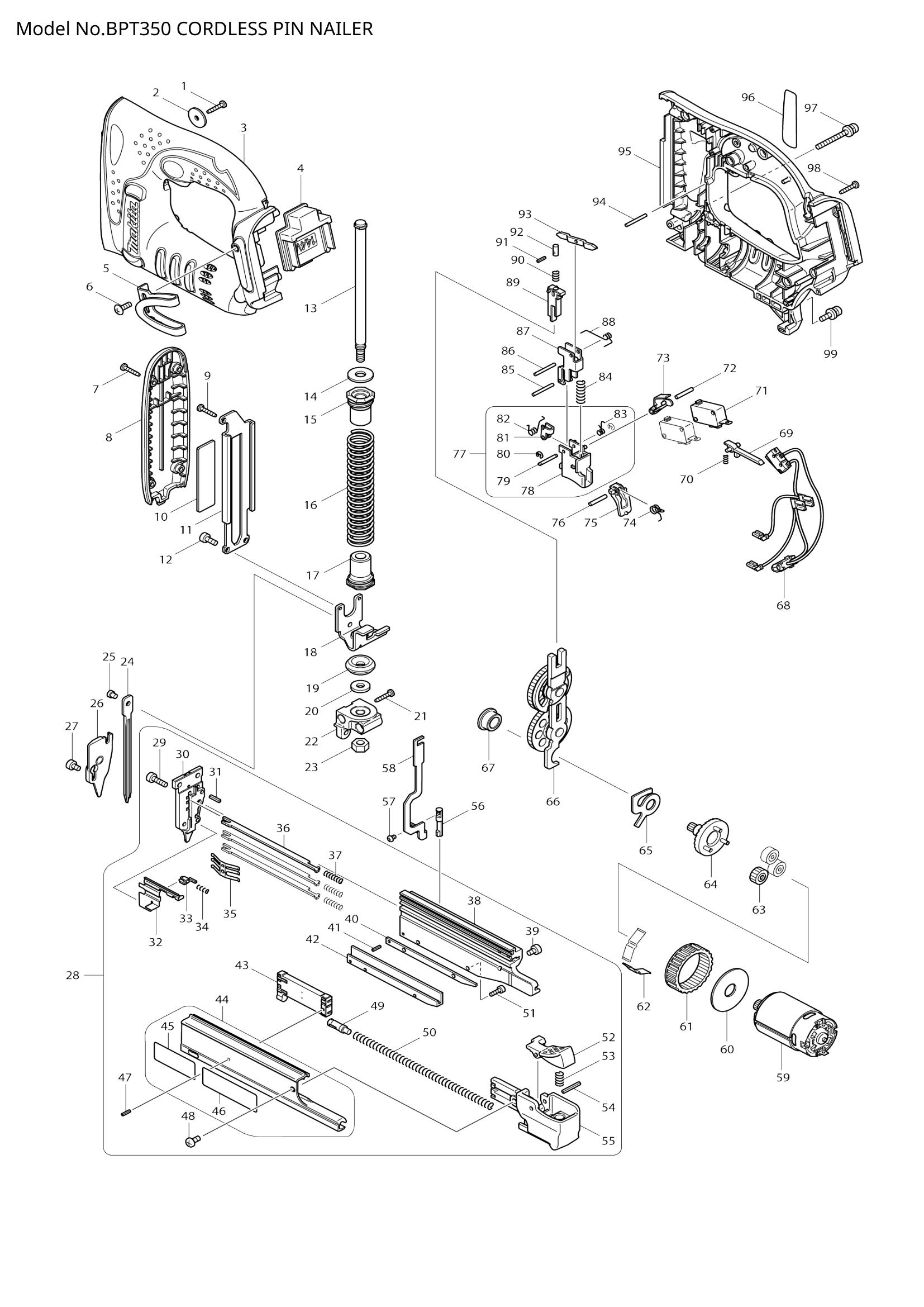 Diagram for BPT350