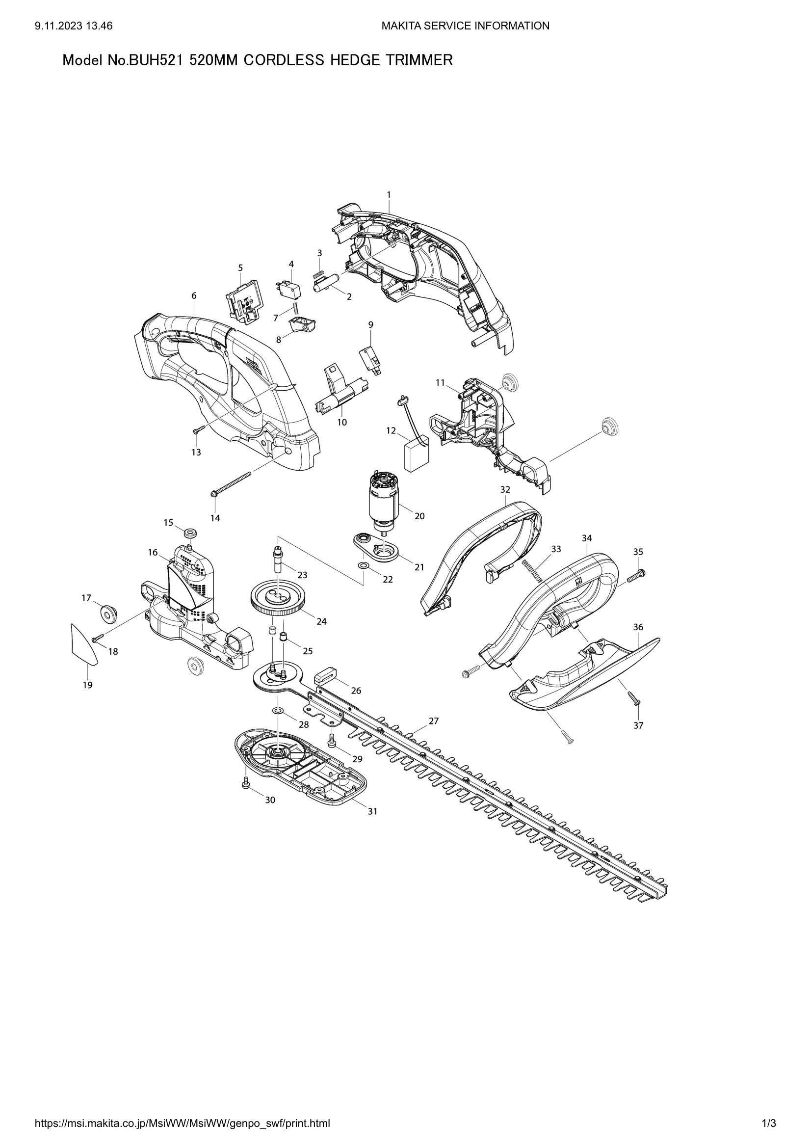 Diagram for BUH521