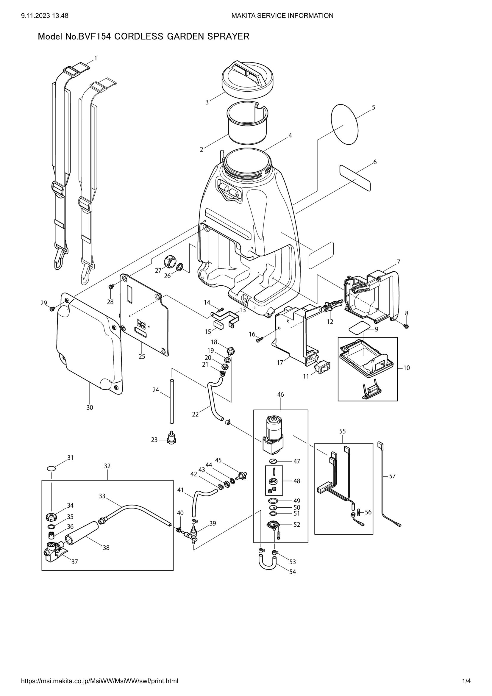 Diagram for BVF154
