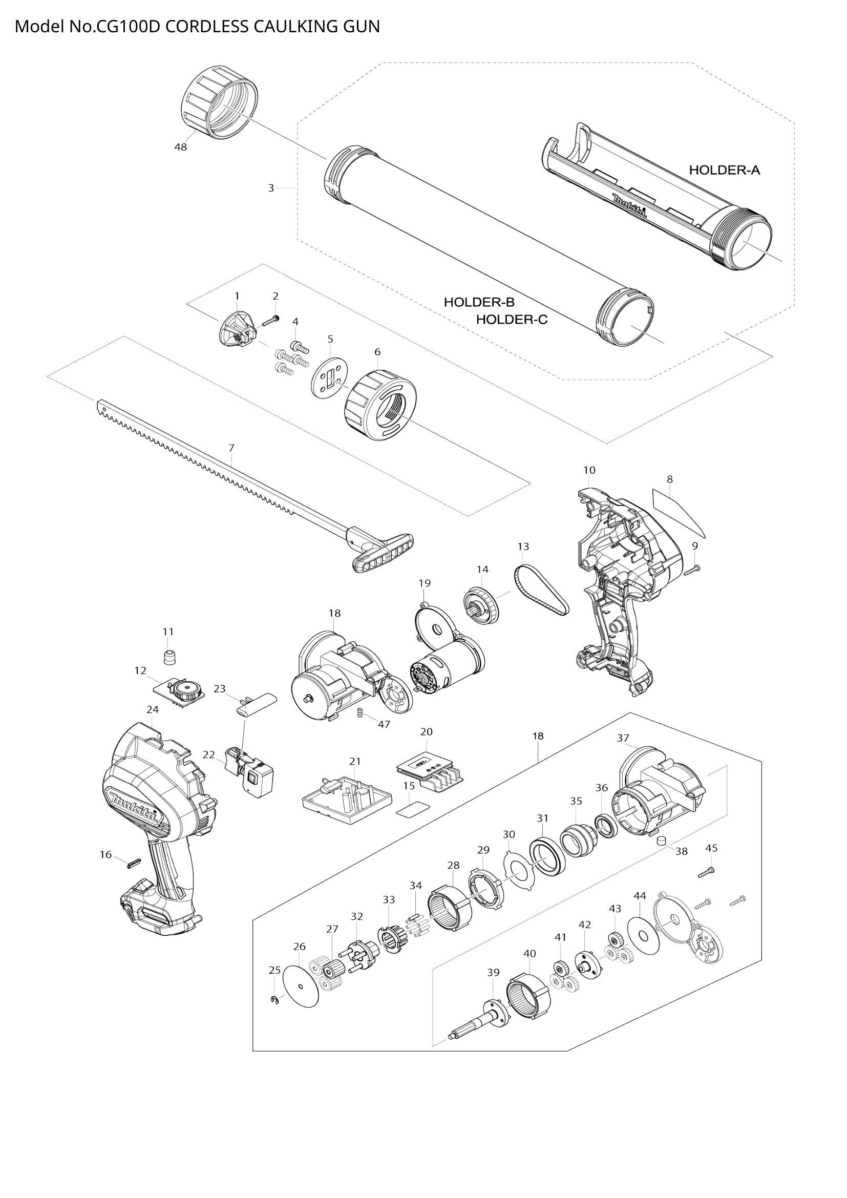 Diagram for CG100D