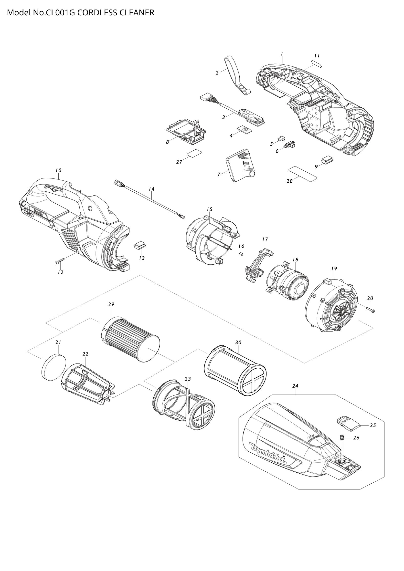 Diagram for CL001G