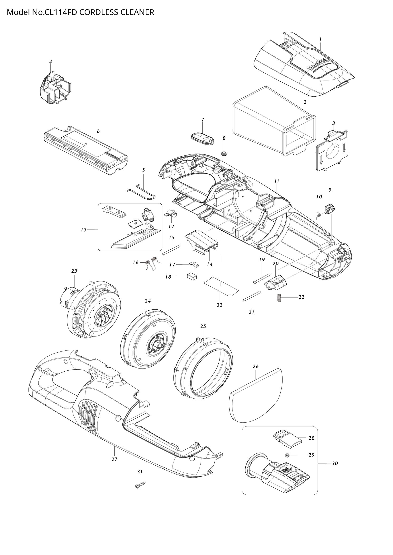 Diagram for CL114FD