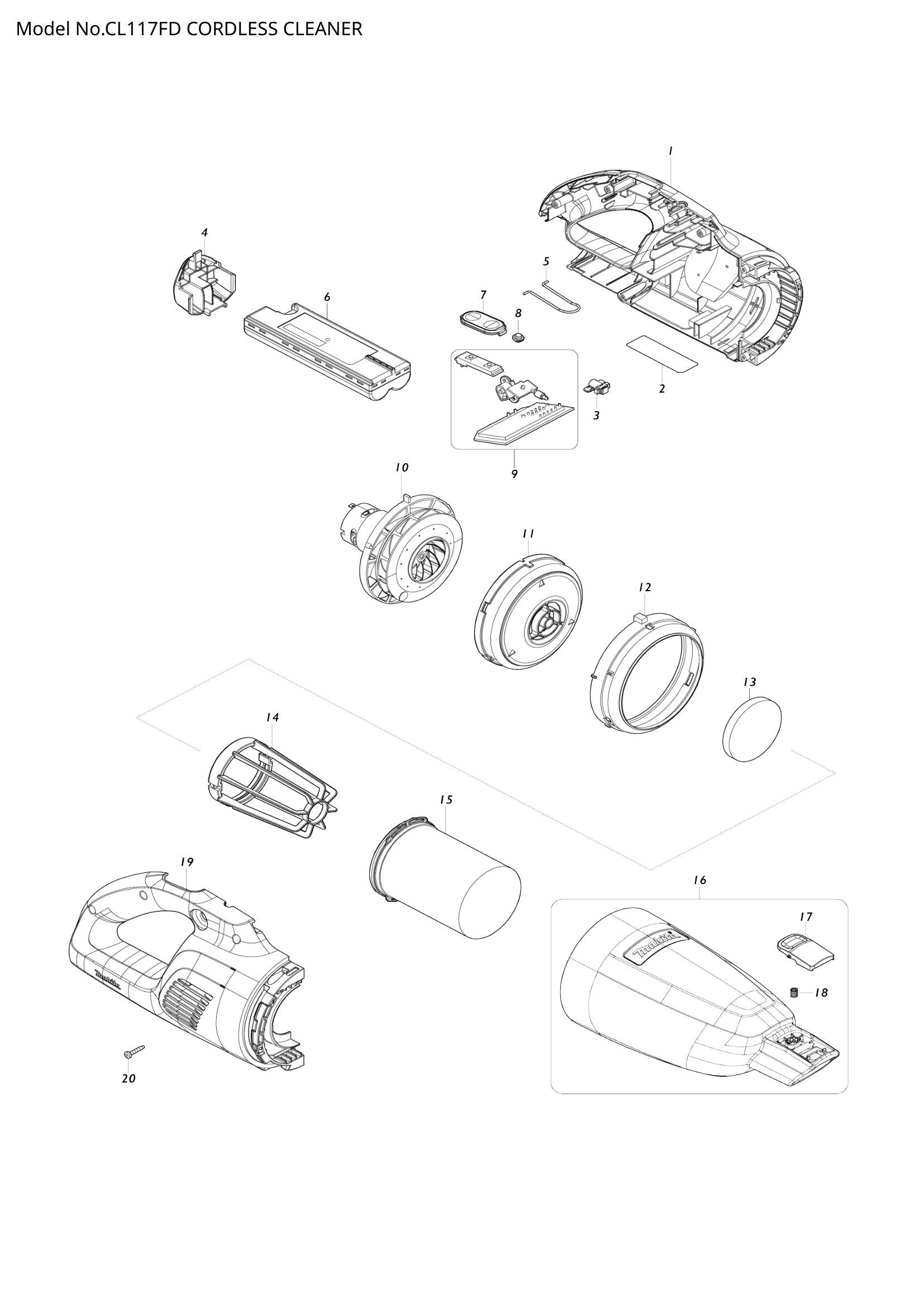 Diagram for CL117FD