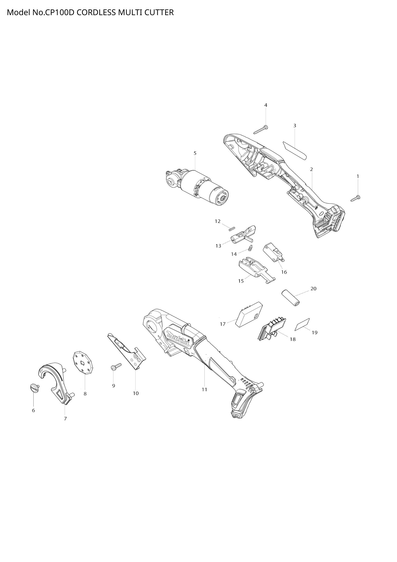 Diagram for CP100D