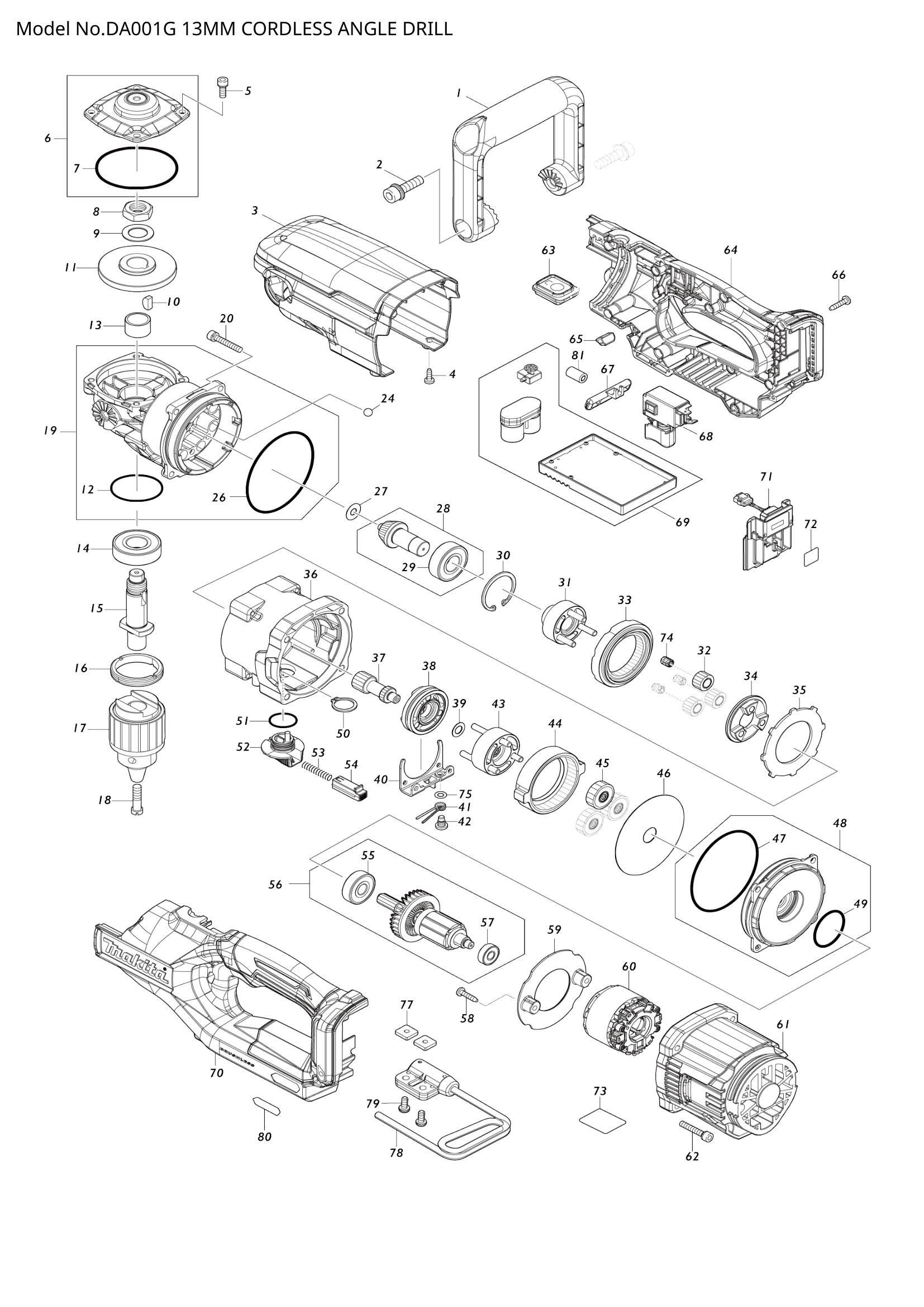 Diagram for DA001G