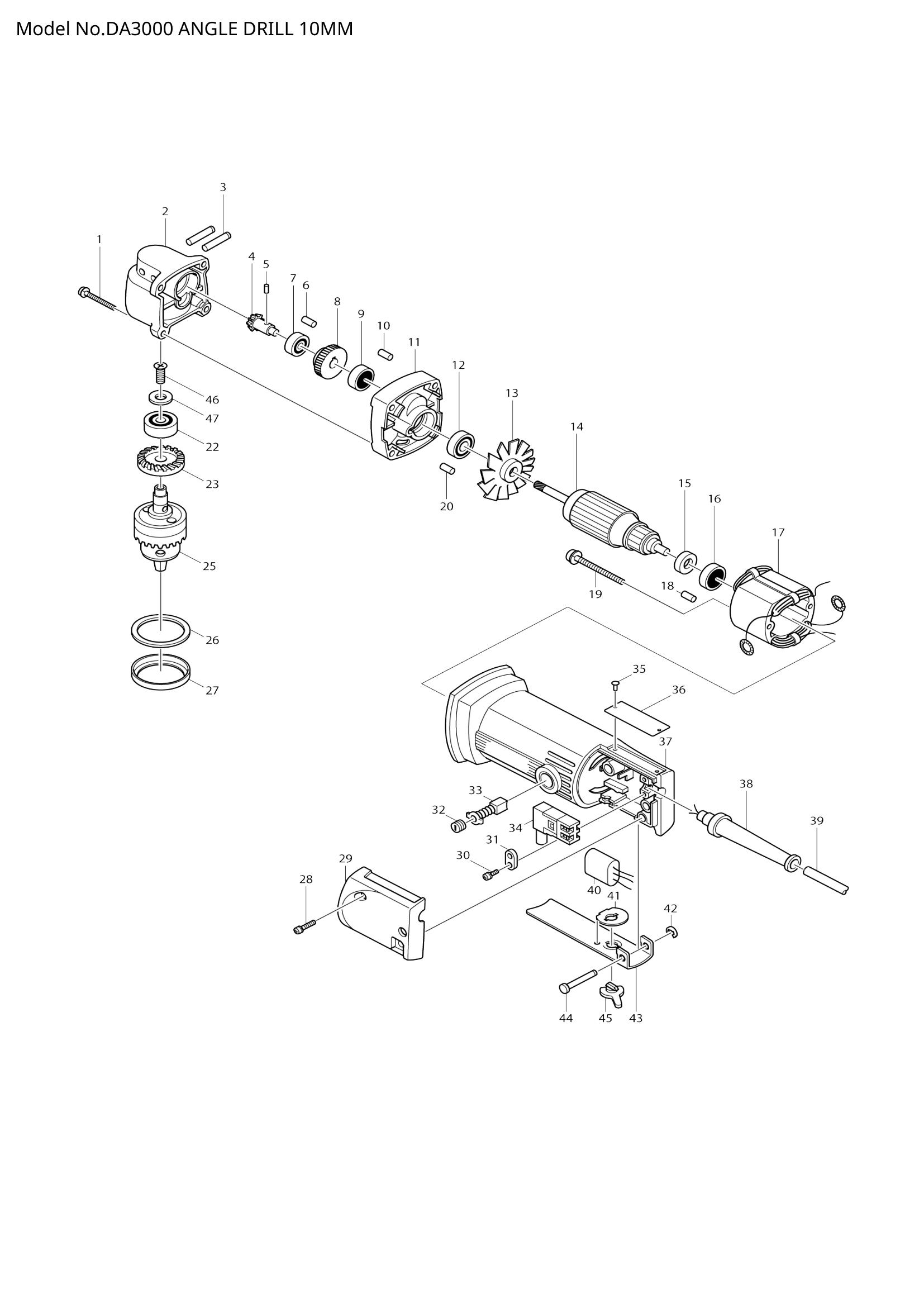 Diagram for DA3000