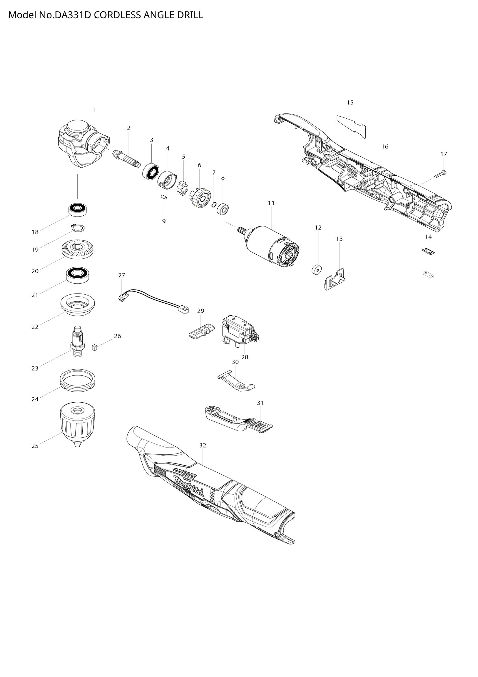 Diagram for DA331D