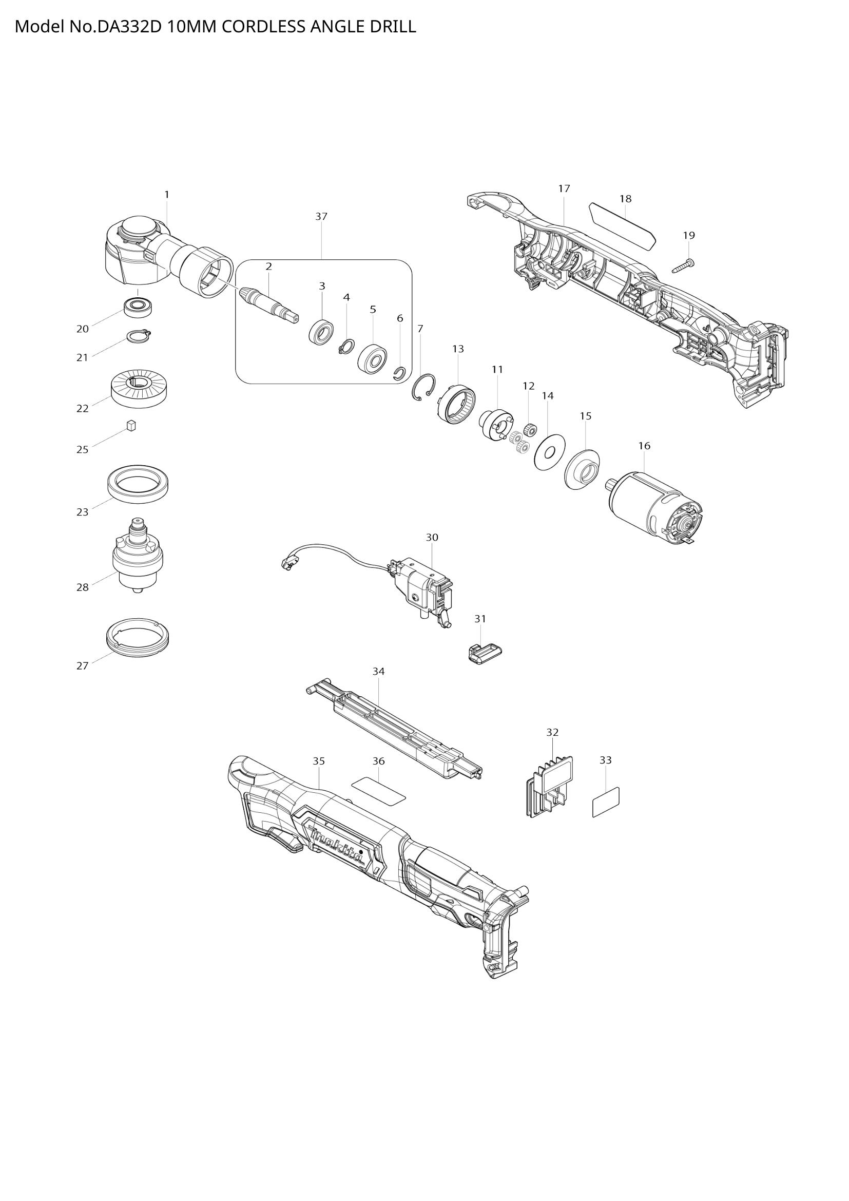 Diagram for DA332D