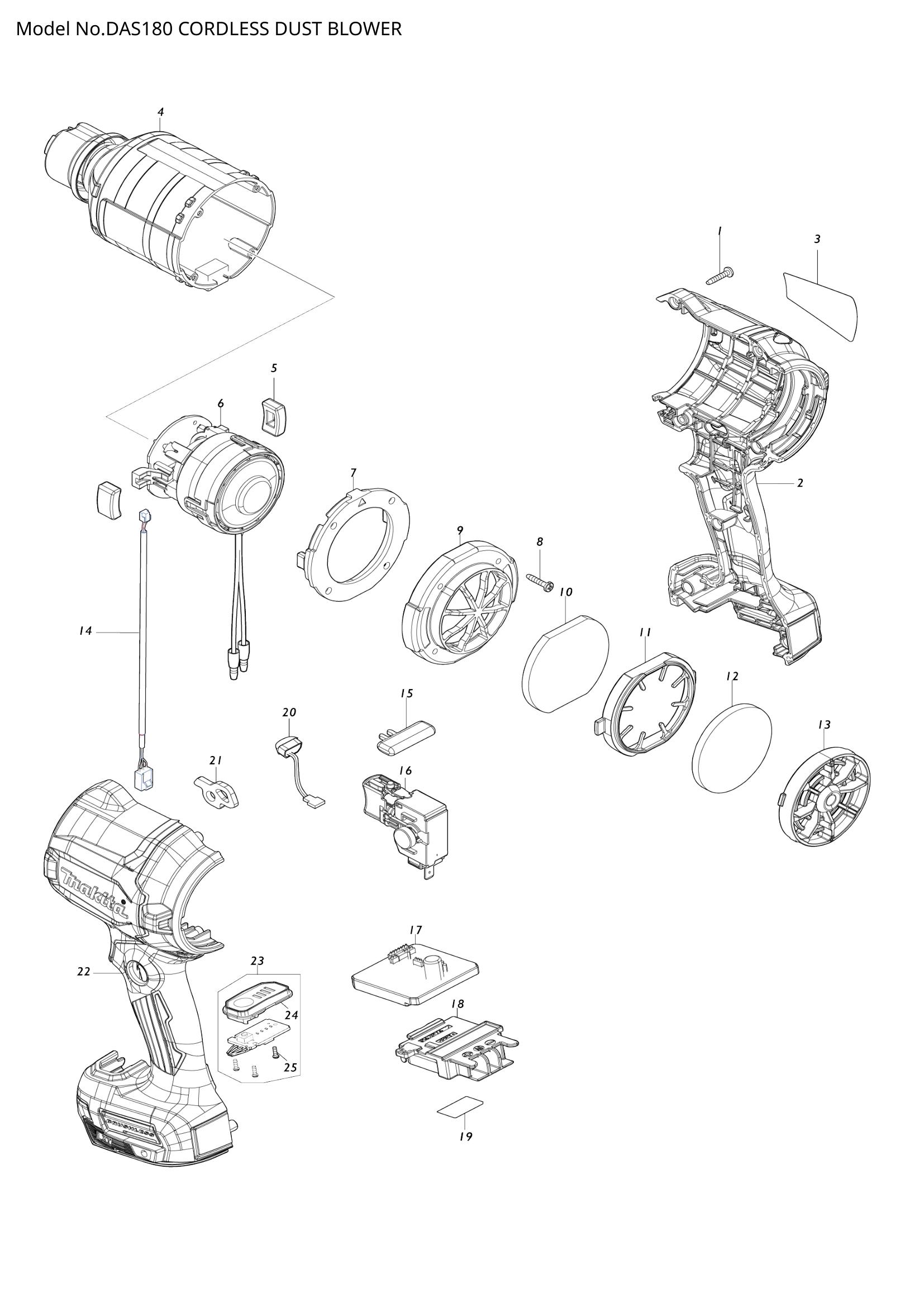 Diagram for DAS180