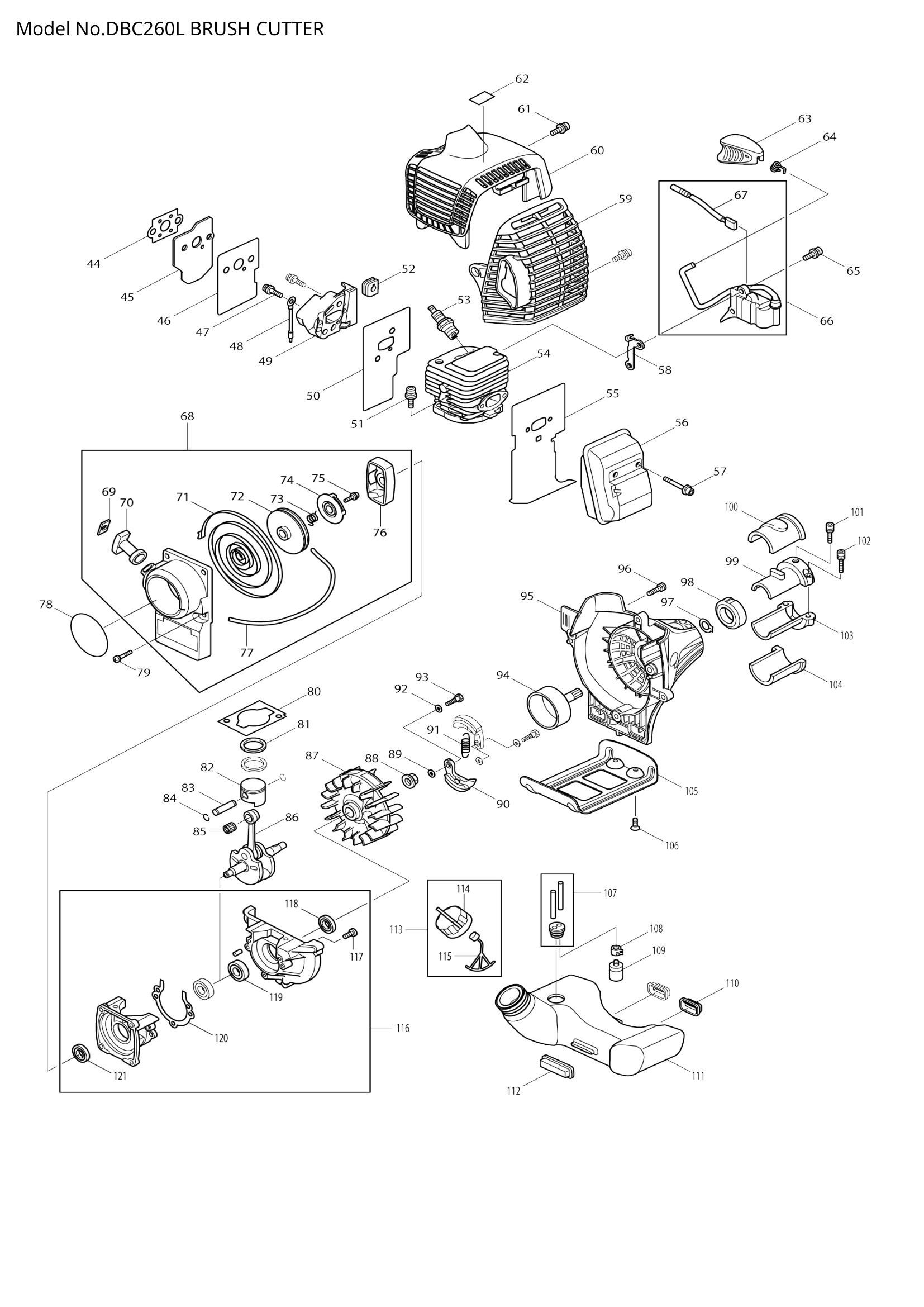 Diagram for DBC260L