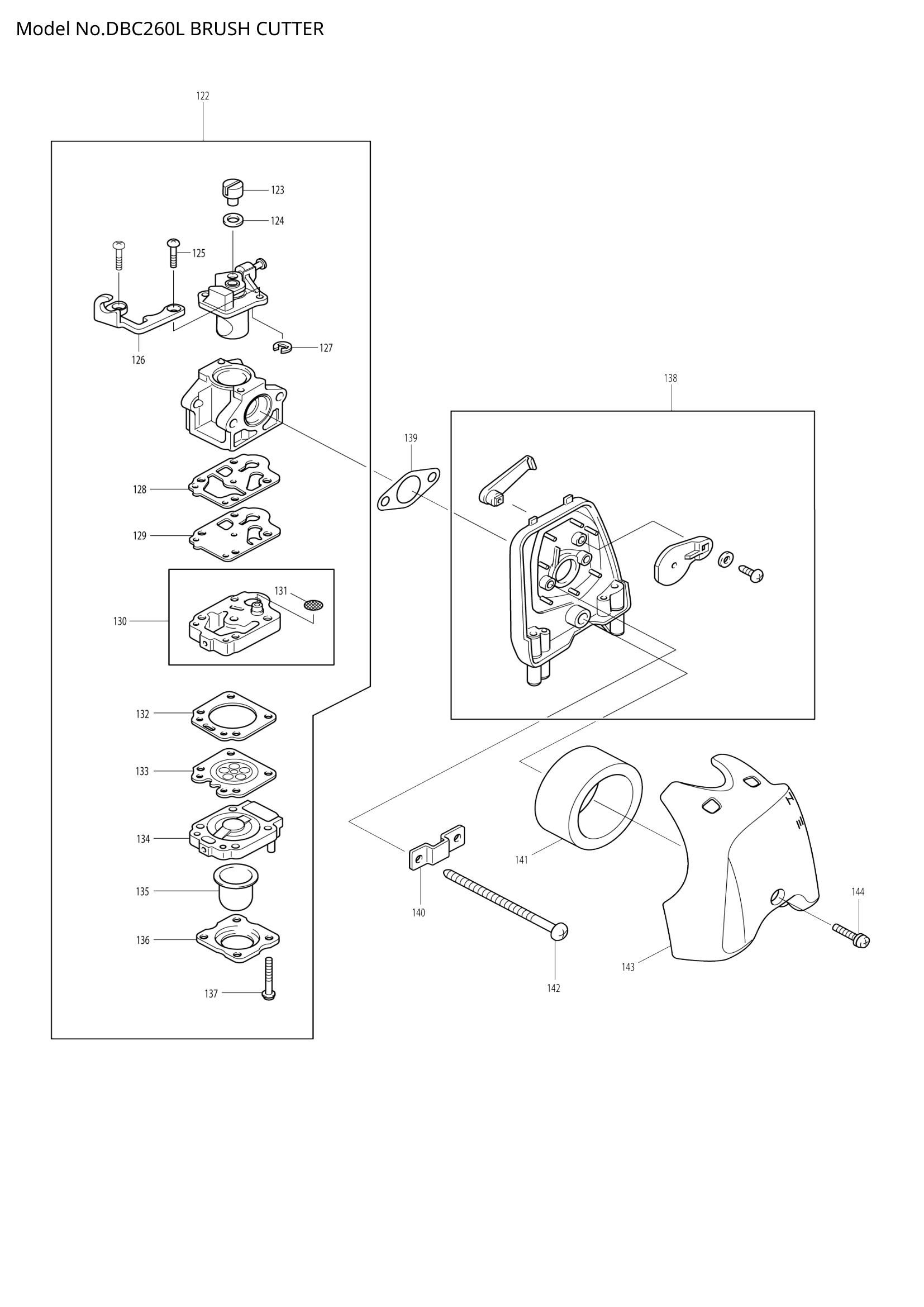 Diagram for DBC260L