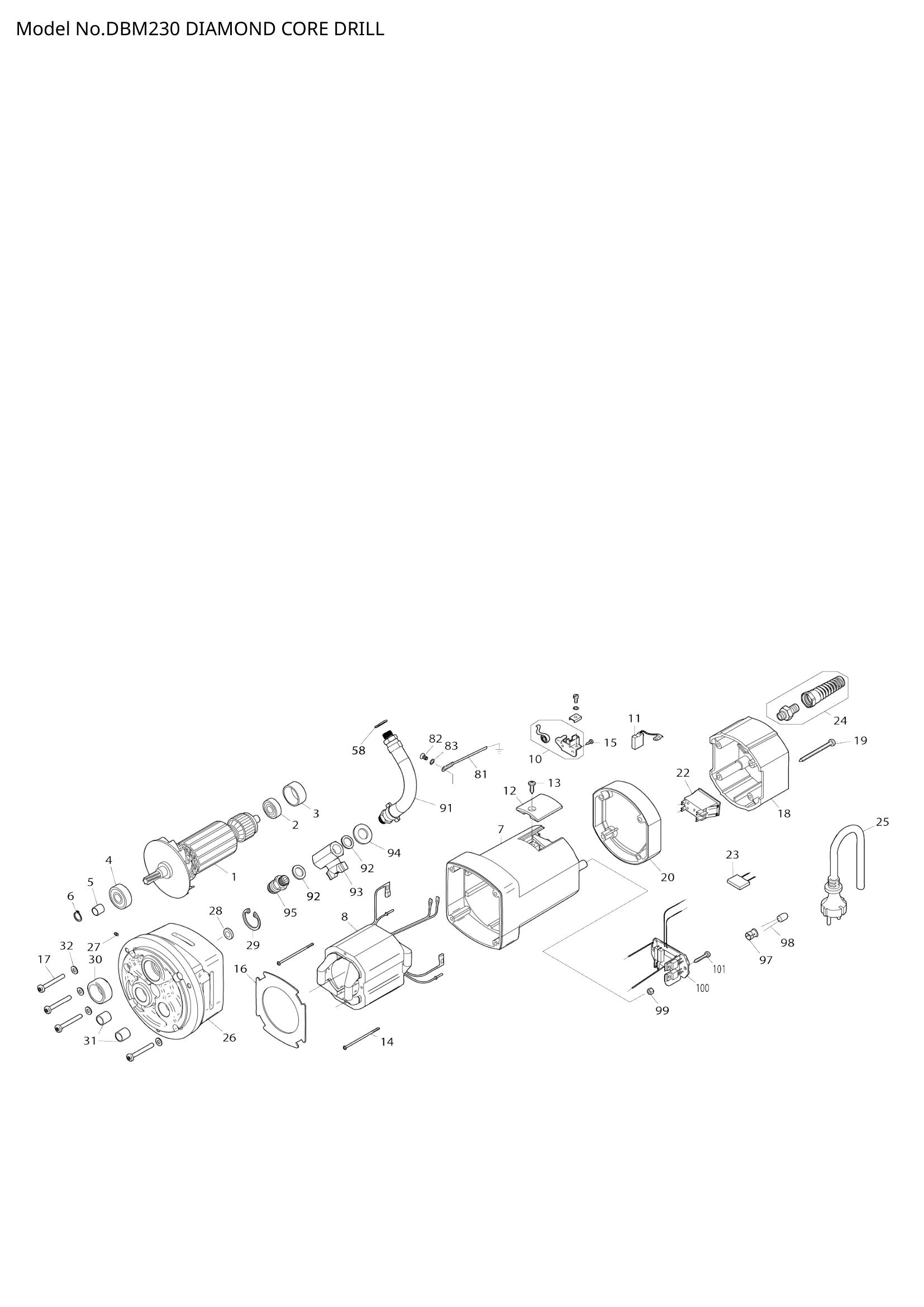 Diagram for DBM230