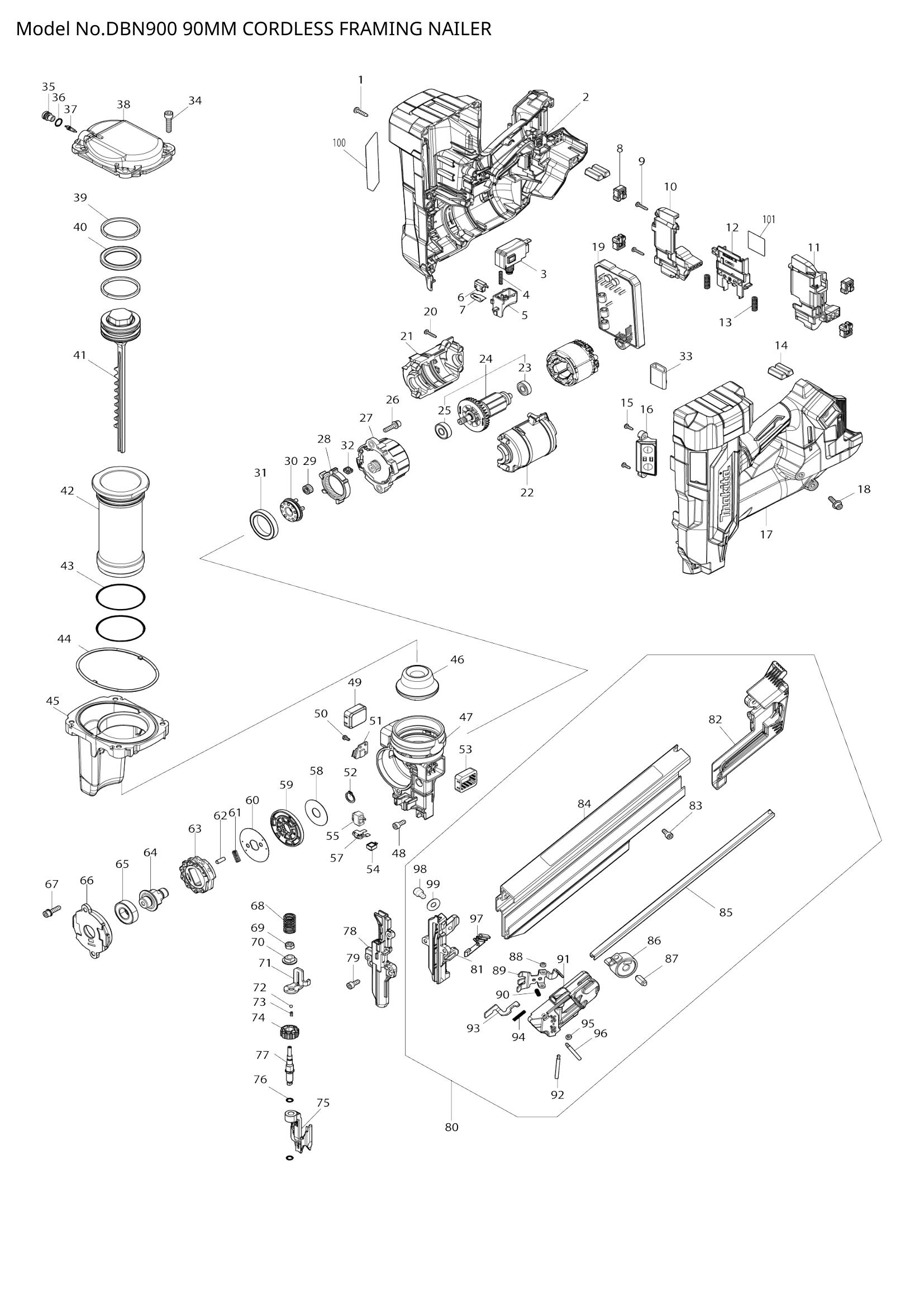 Diagram for DBN900