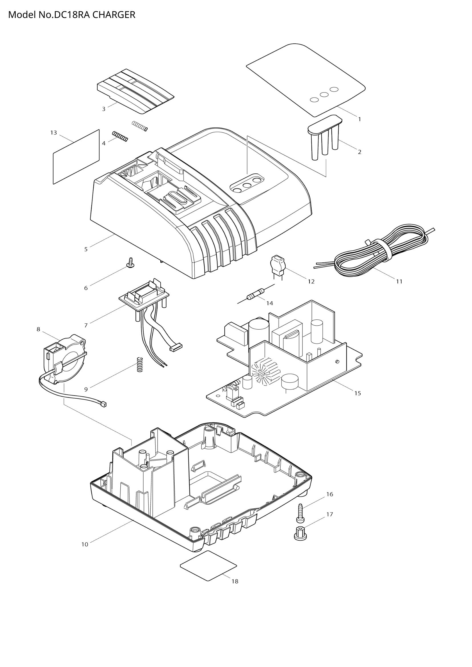 Diagram for DC18RA