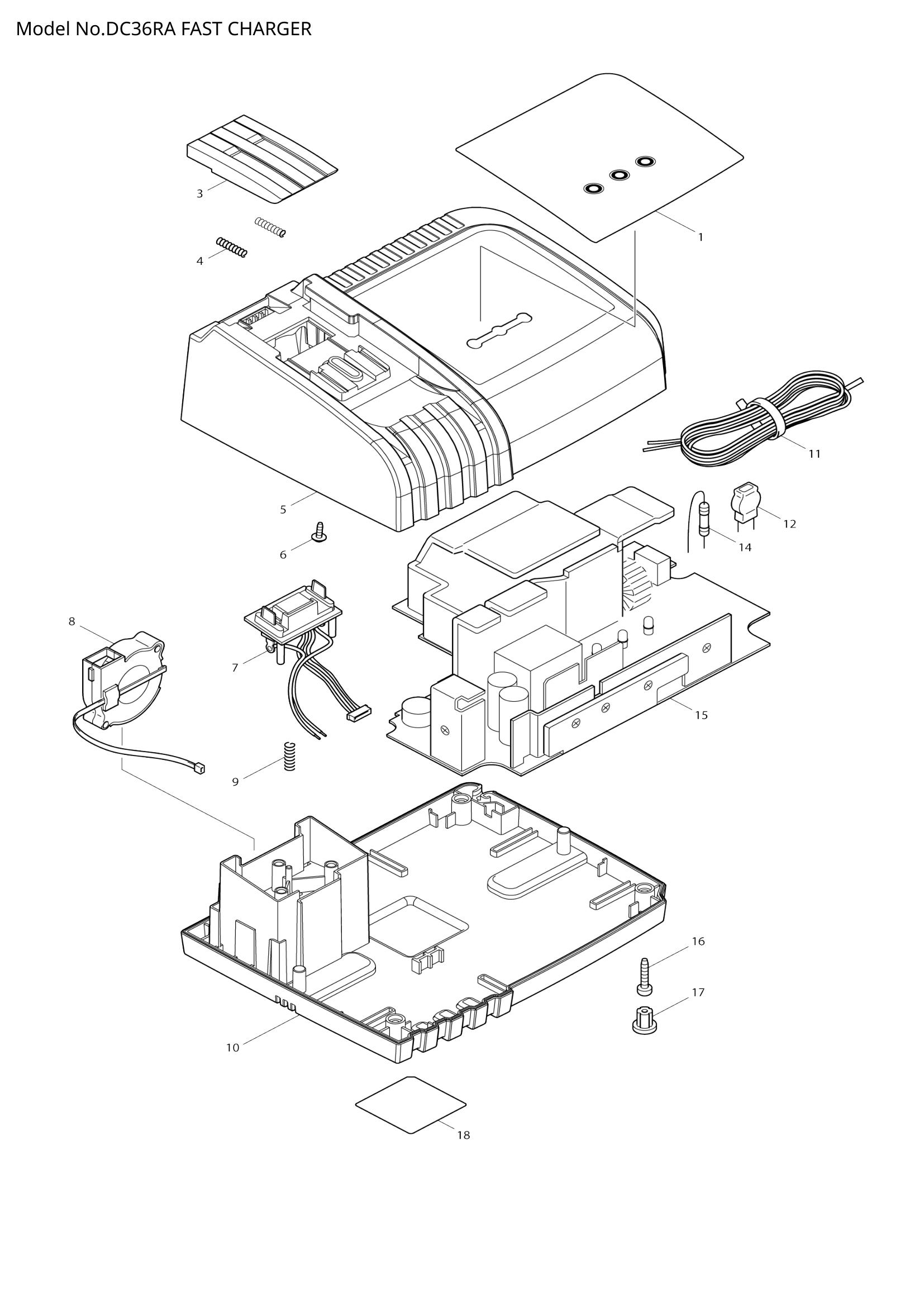 Diagram for DC36RA