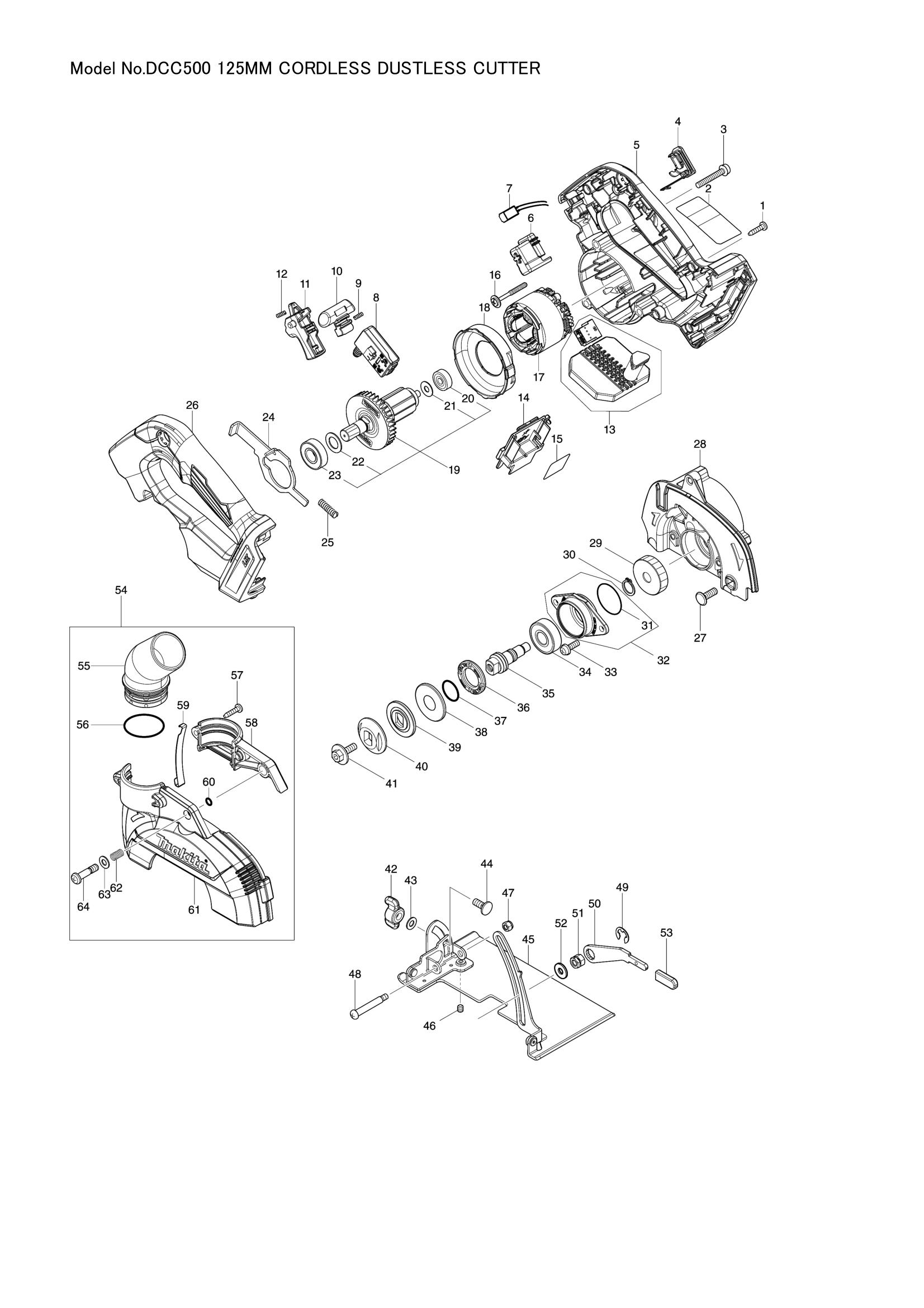 Diagram for DCC500