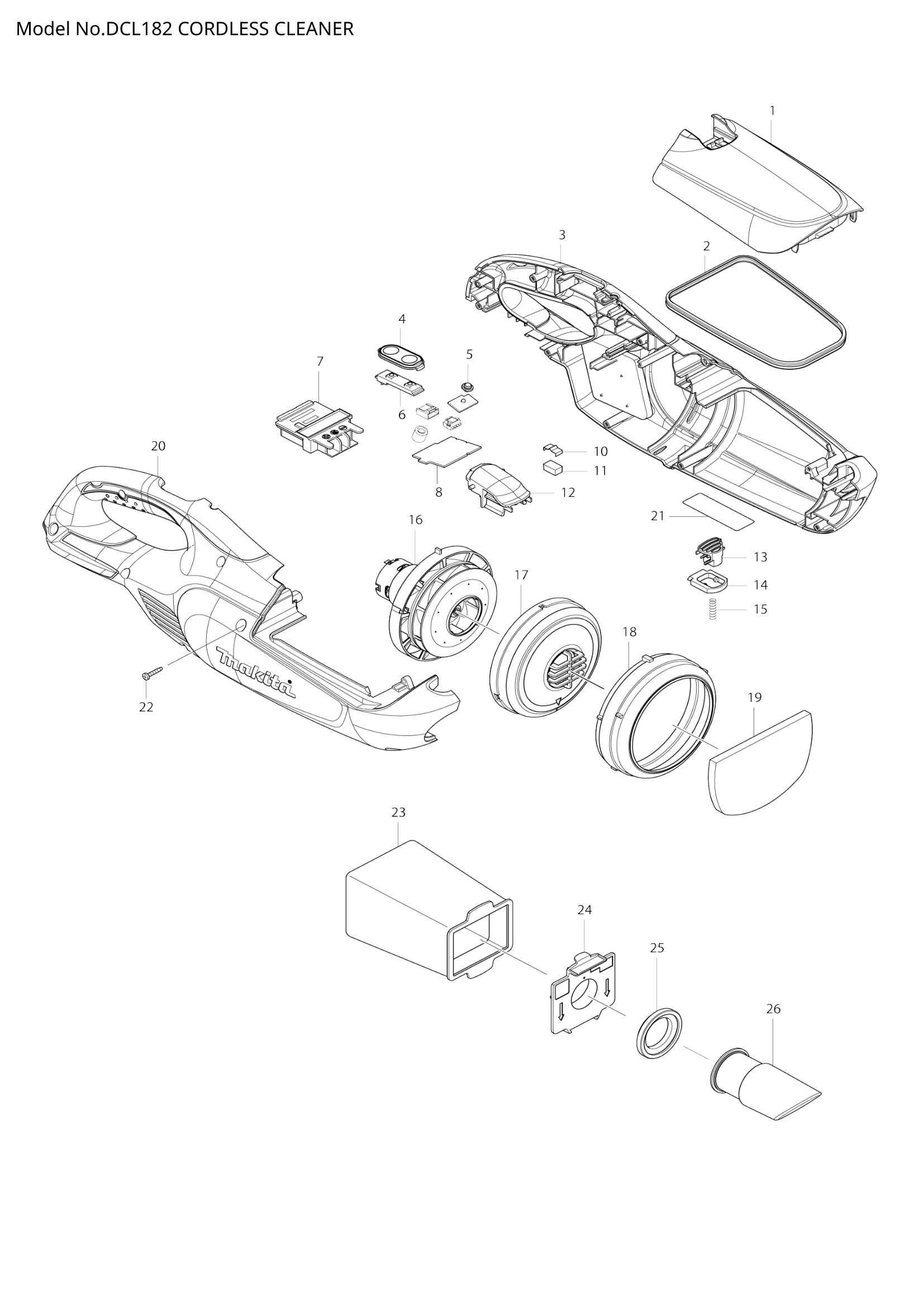 Diagram for DCL182