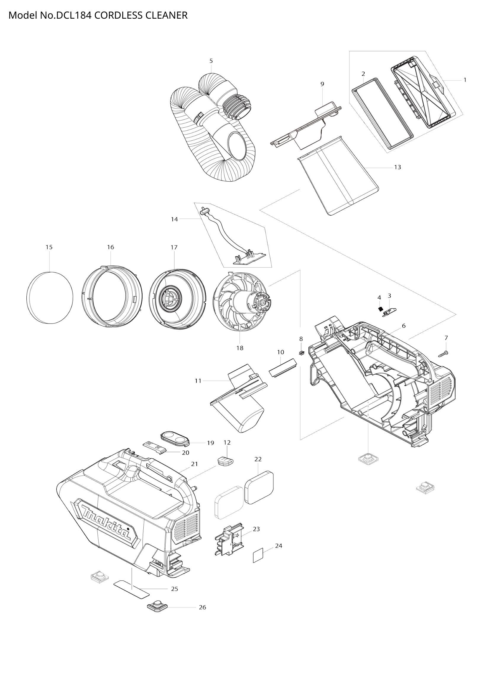 Diagram for DCL184