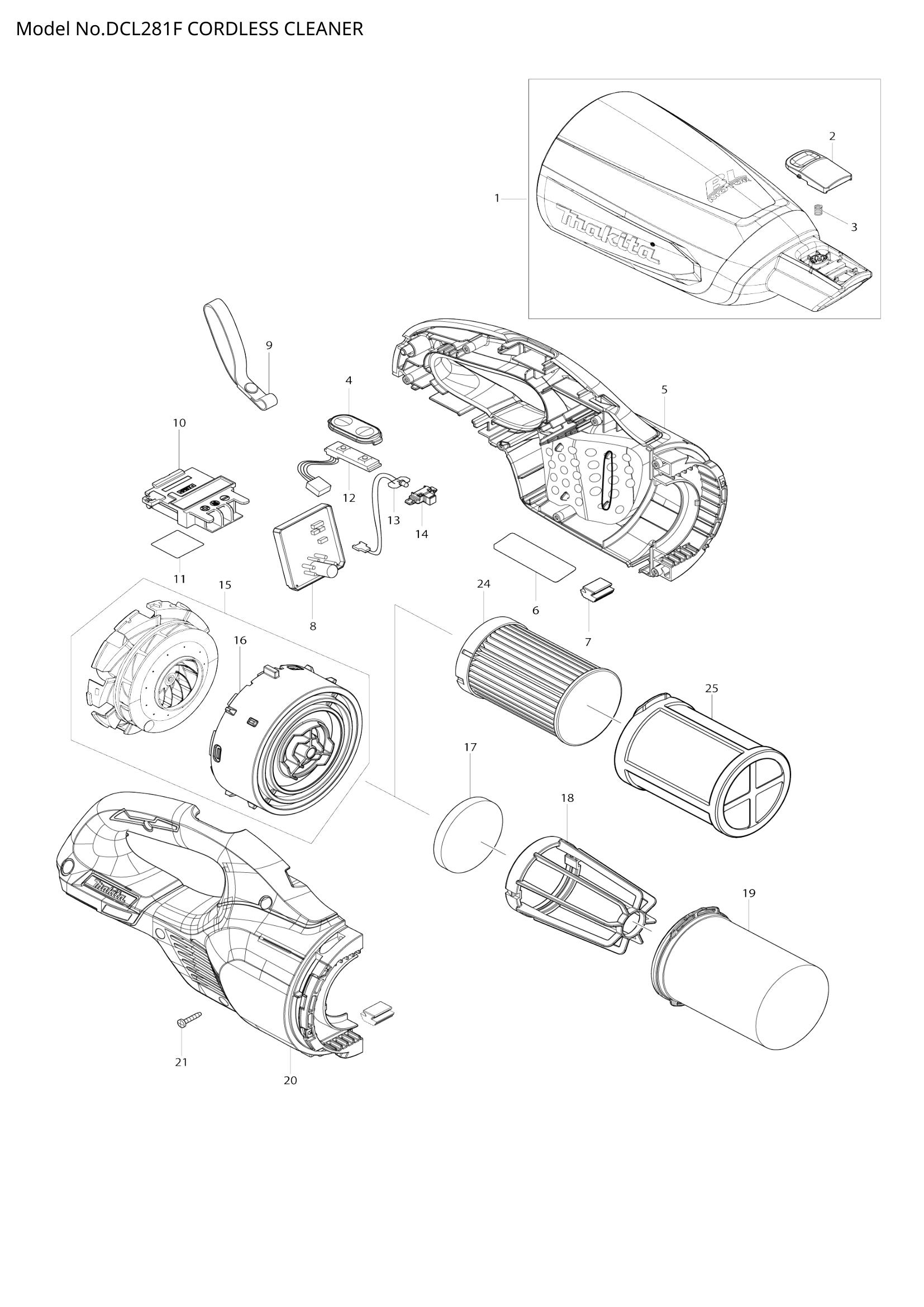 Diagram for DCL281F