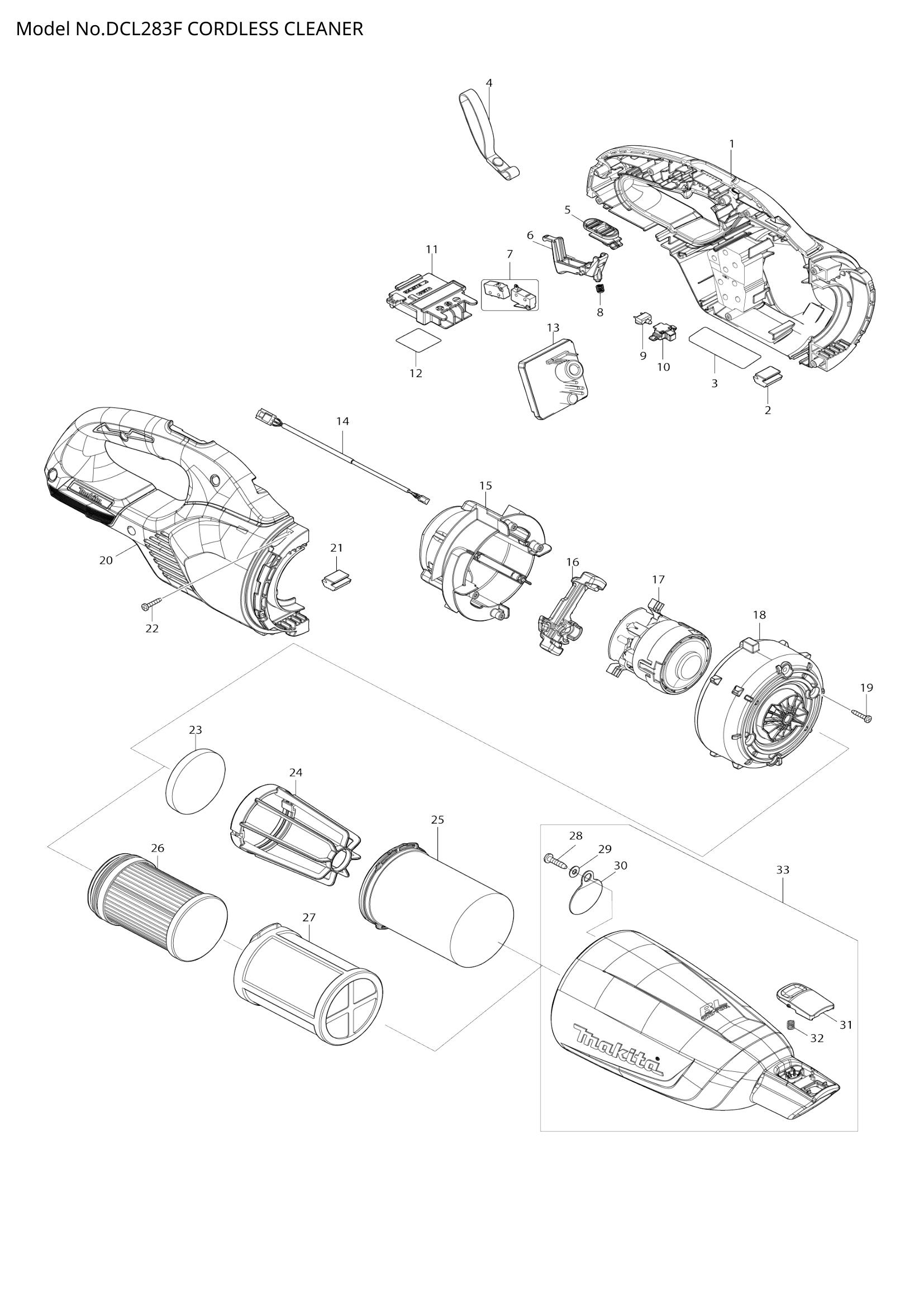Diagram for DCL283F