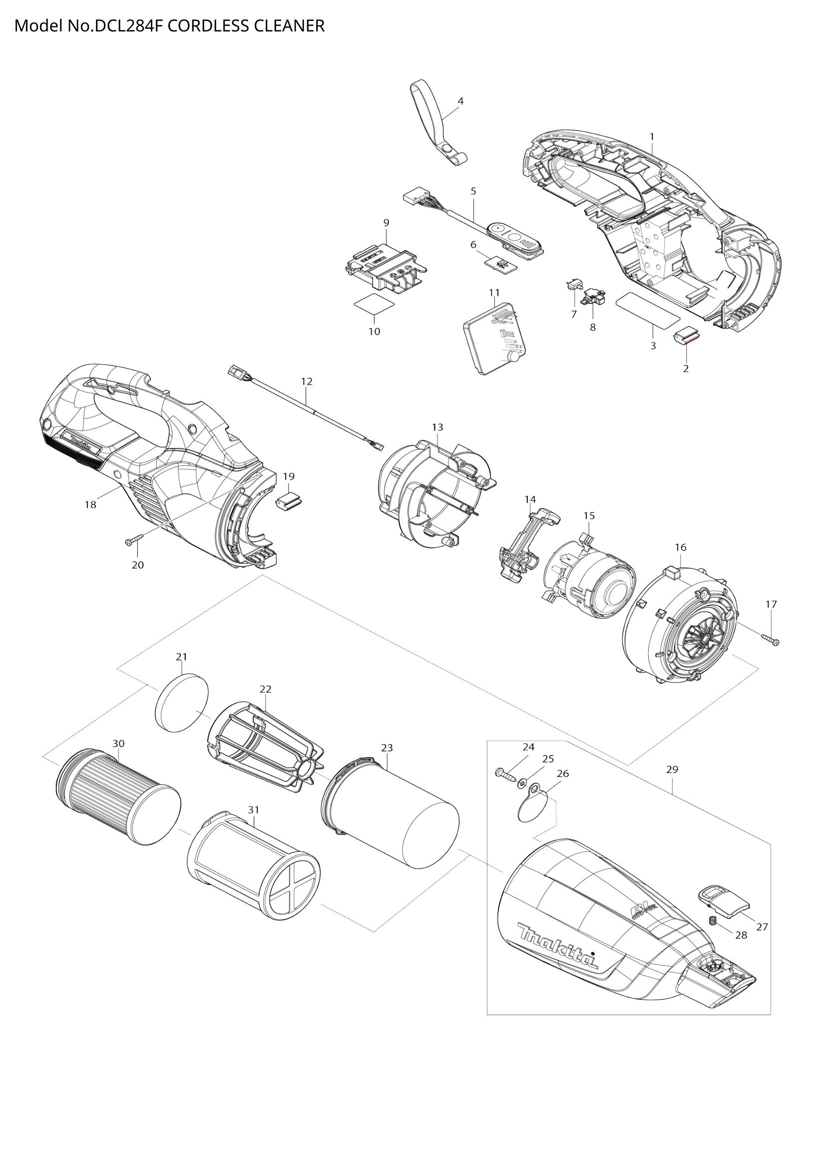 Diagram for DCL284F