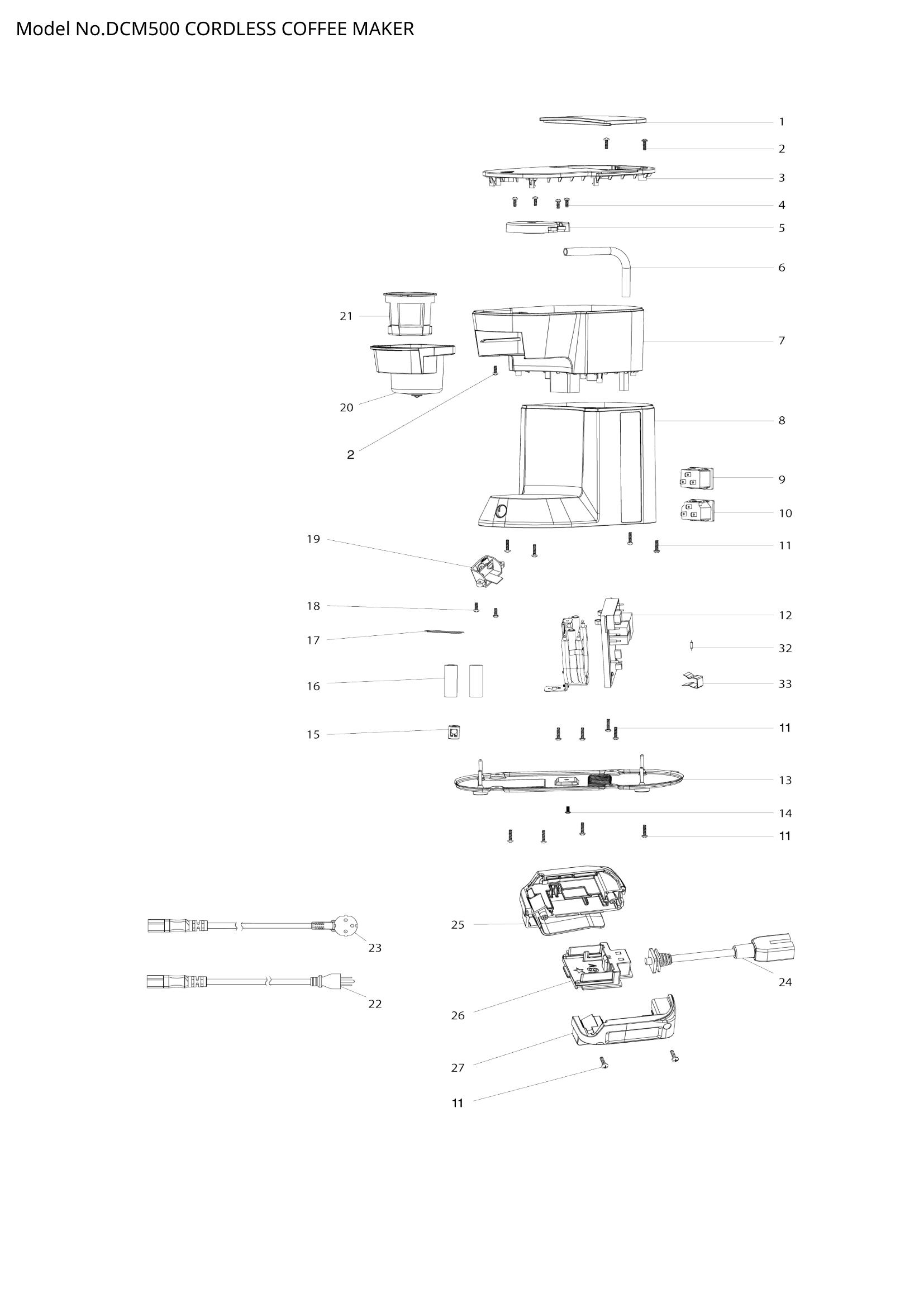 Diagram for DCM500