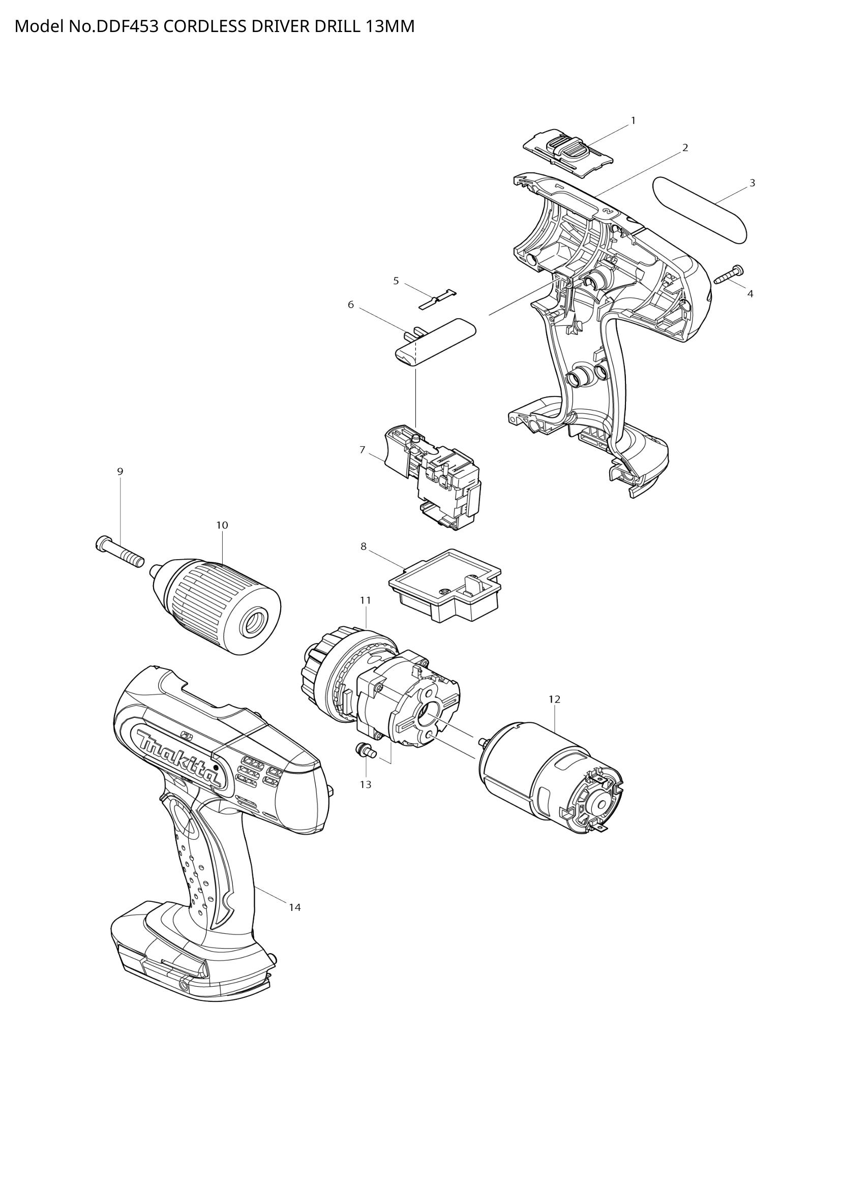 Diagram for DDF453