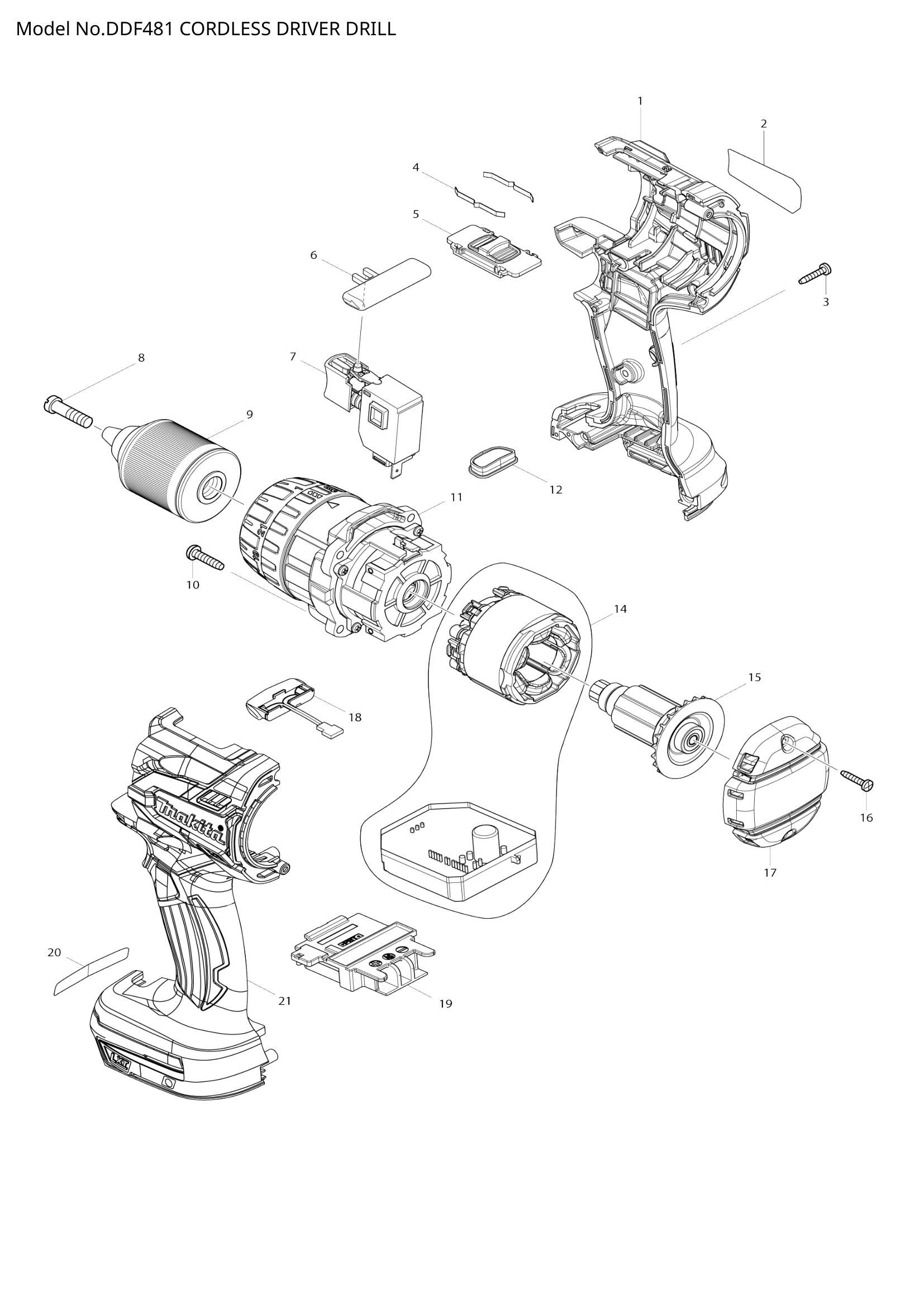 Diagram for DDF481