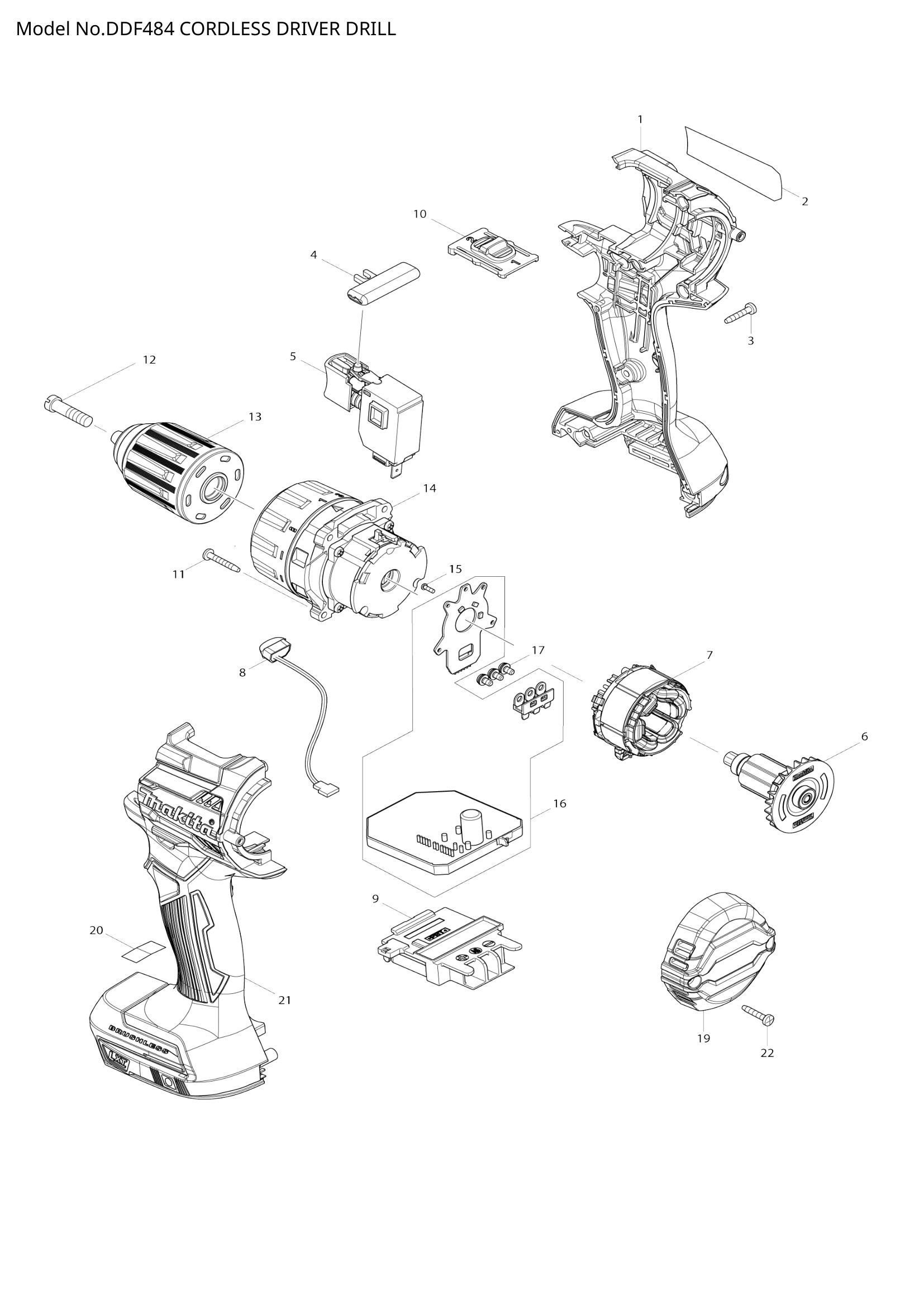 Diagram for DDF484