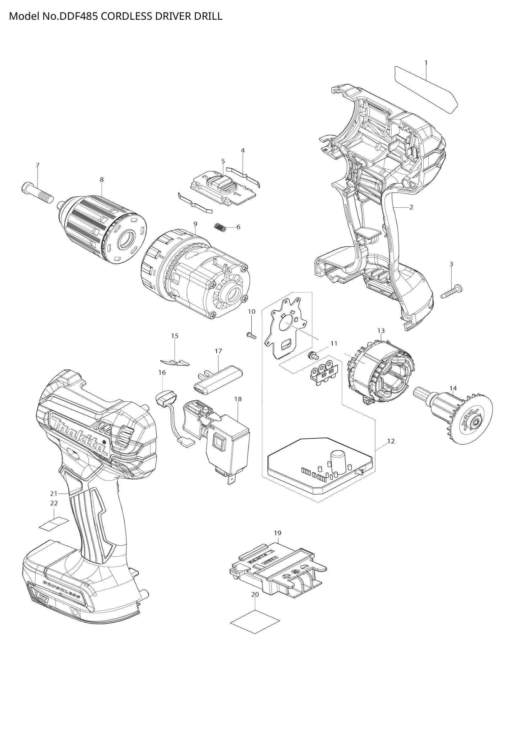 Diagram for DDF485