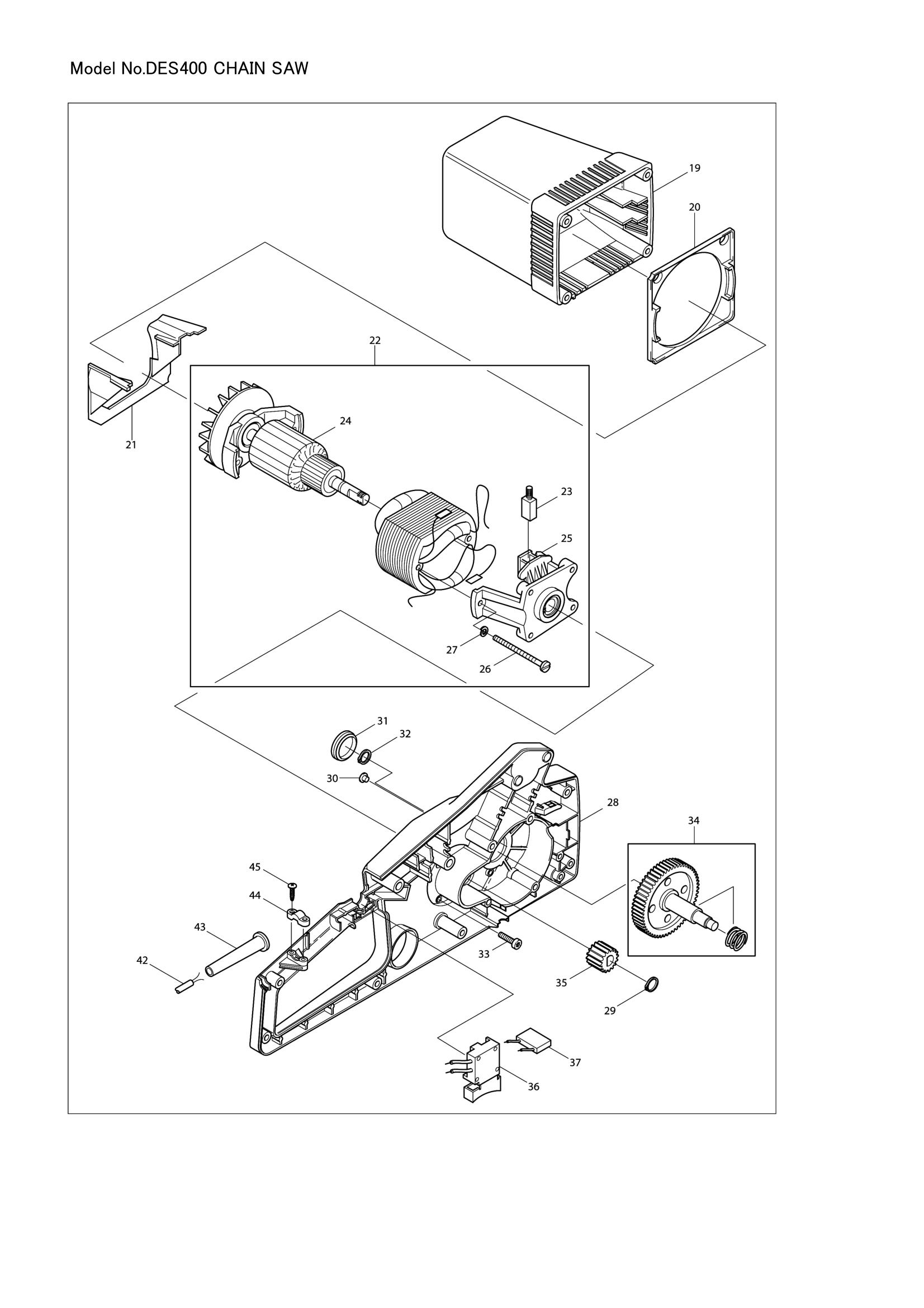Diagram for DES400