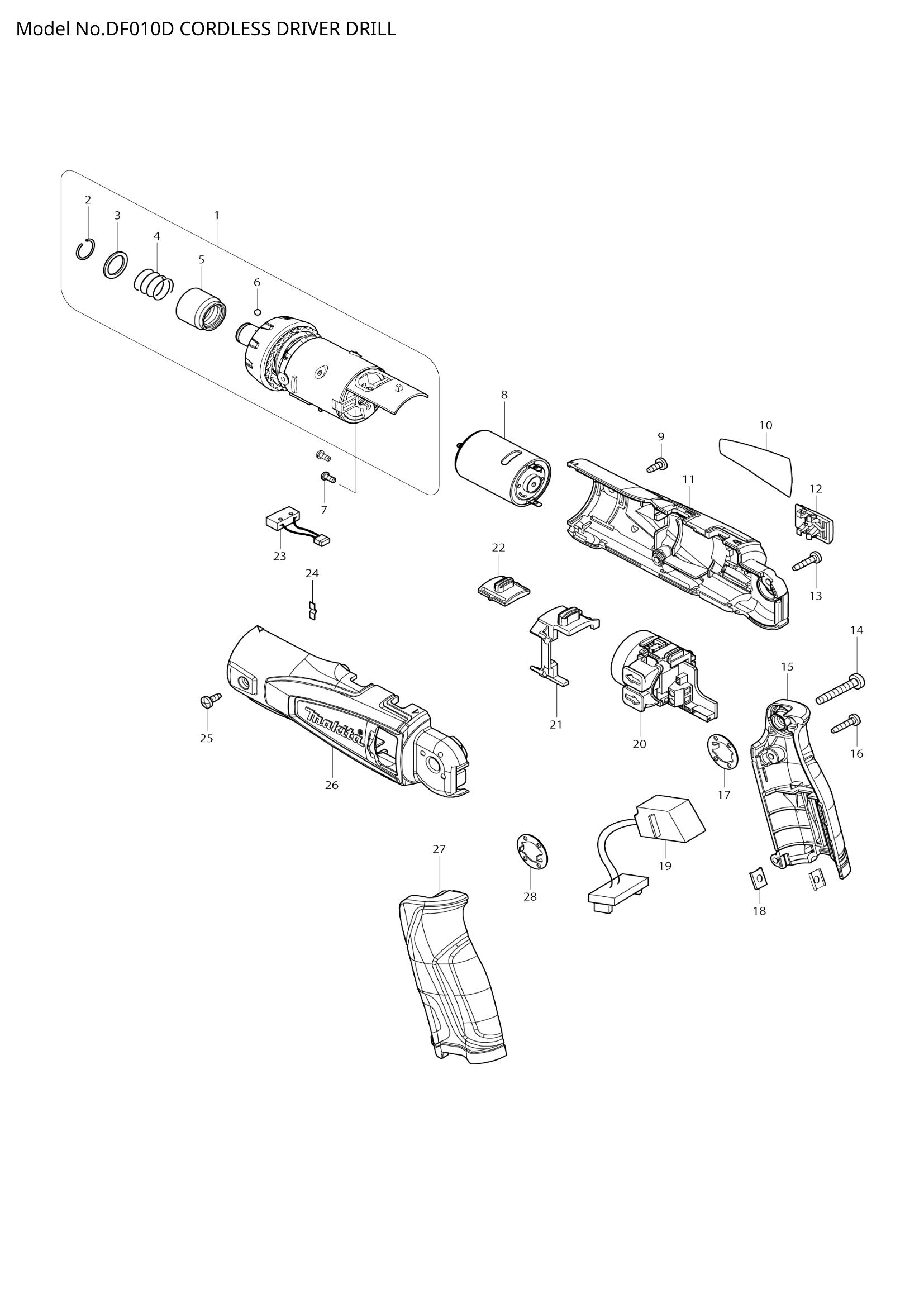 Diagram for DF010D