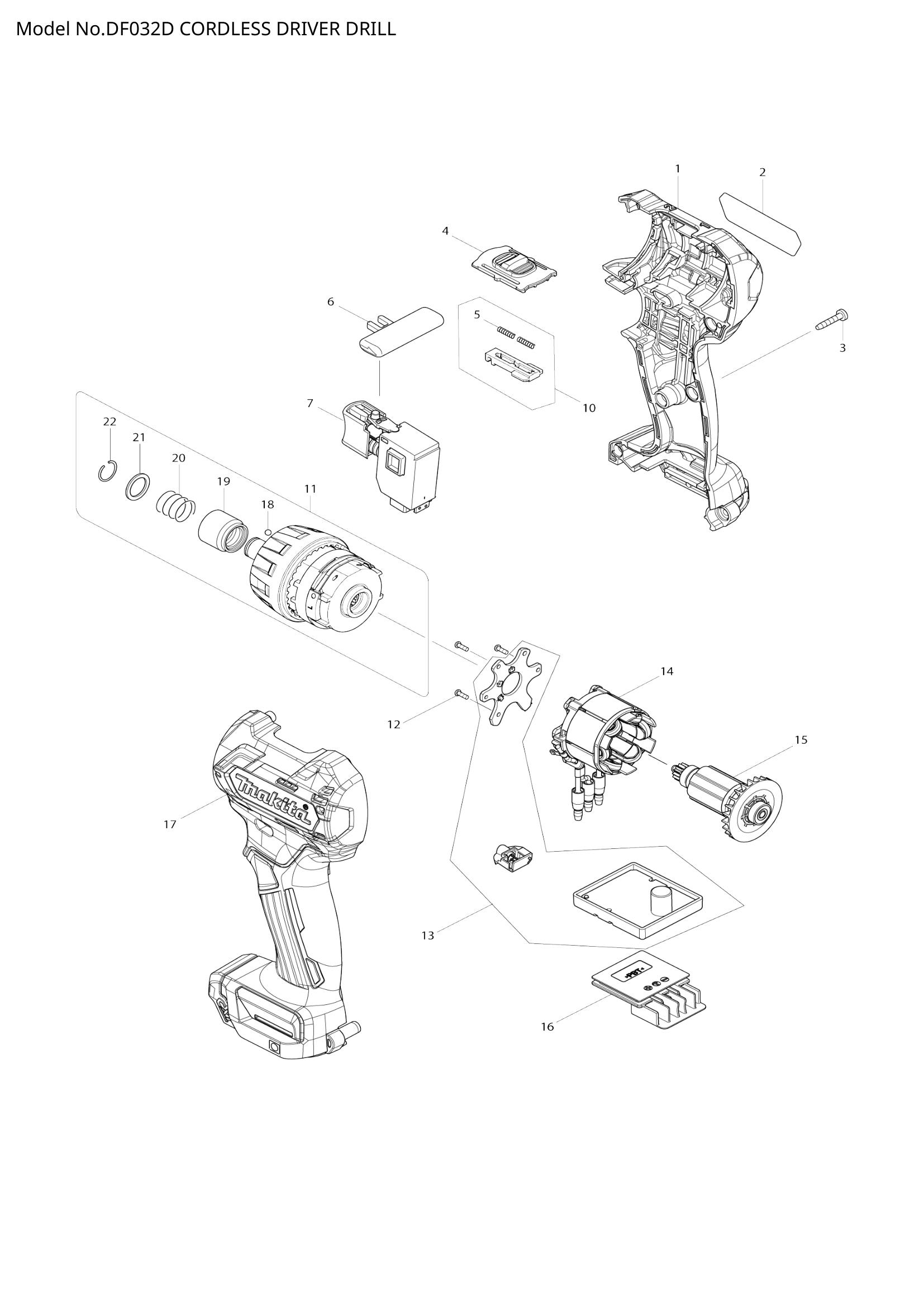Diagram for DF032D