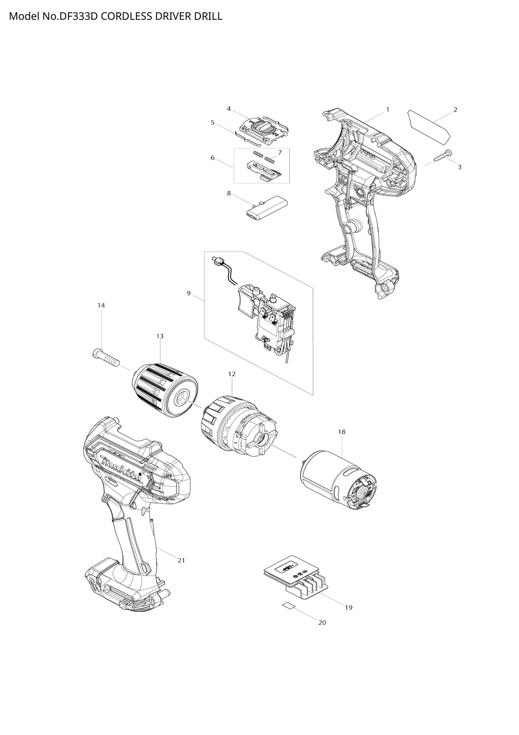 Diagram for DF333D