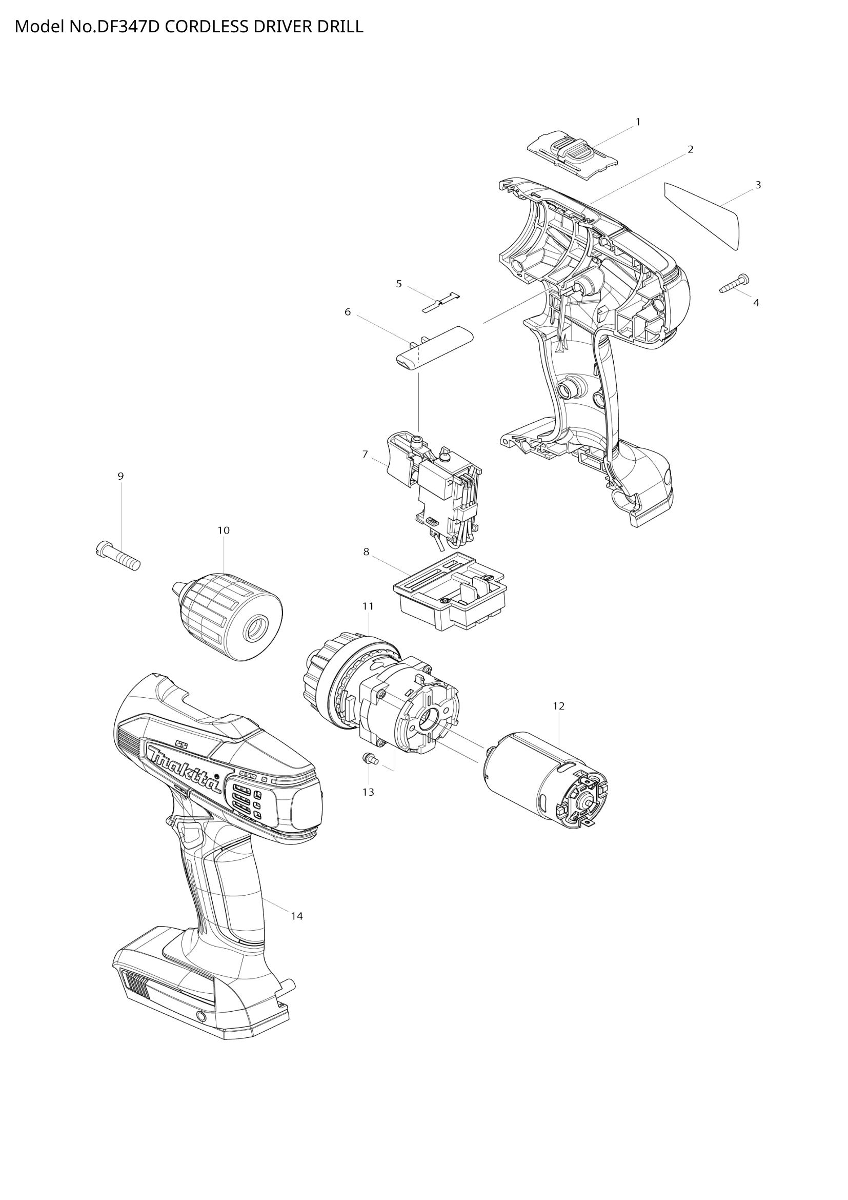 Diagram for DF347D