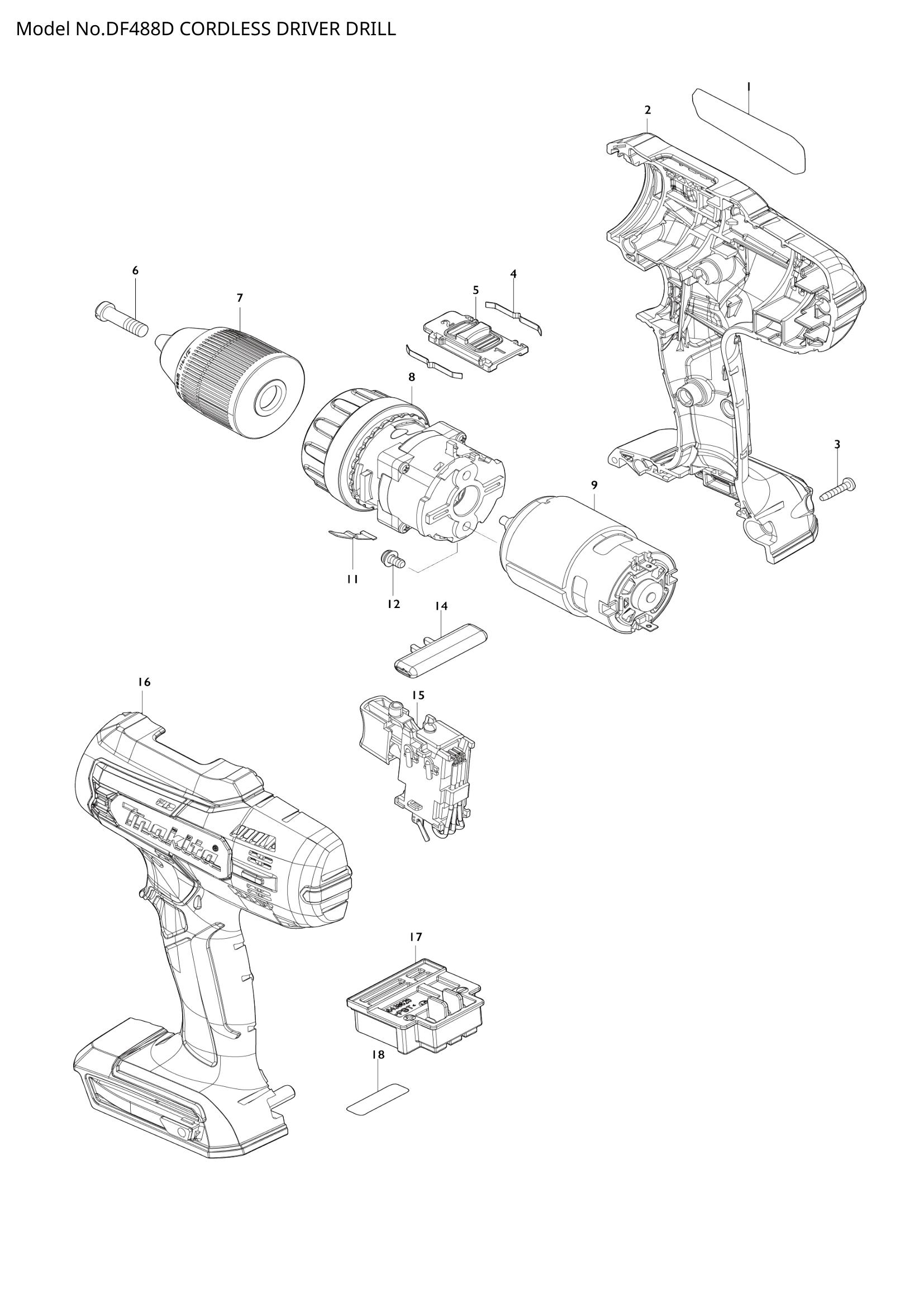 Diagram for DF488D