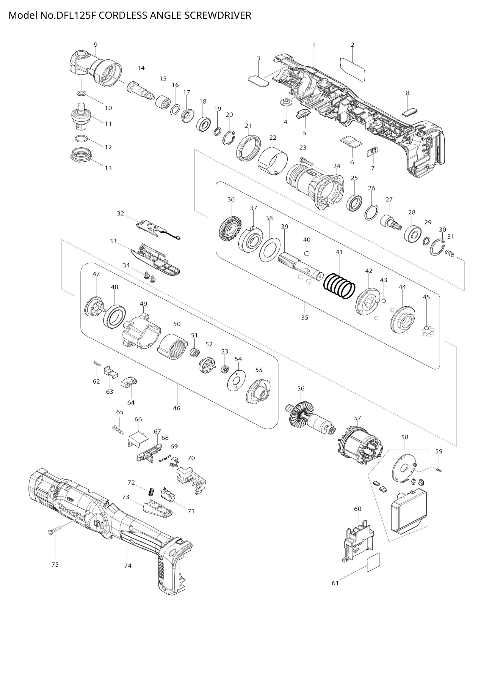 Diagram for DFL125F