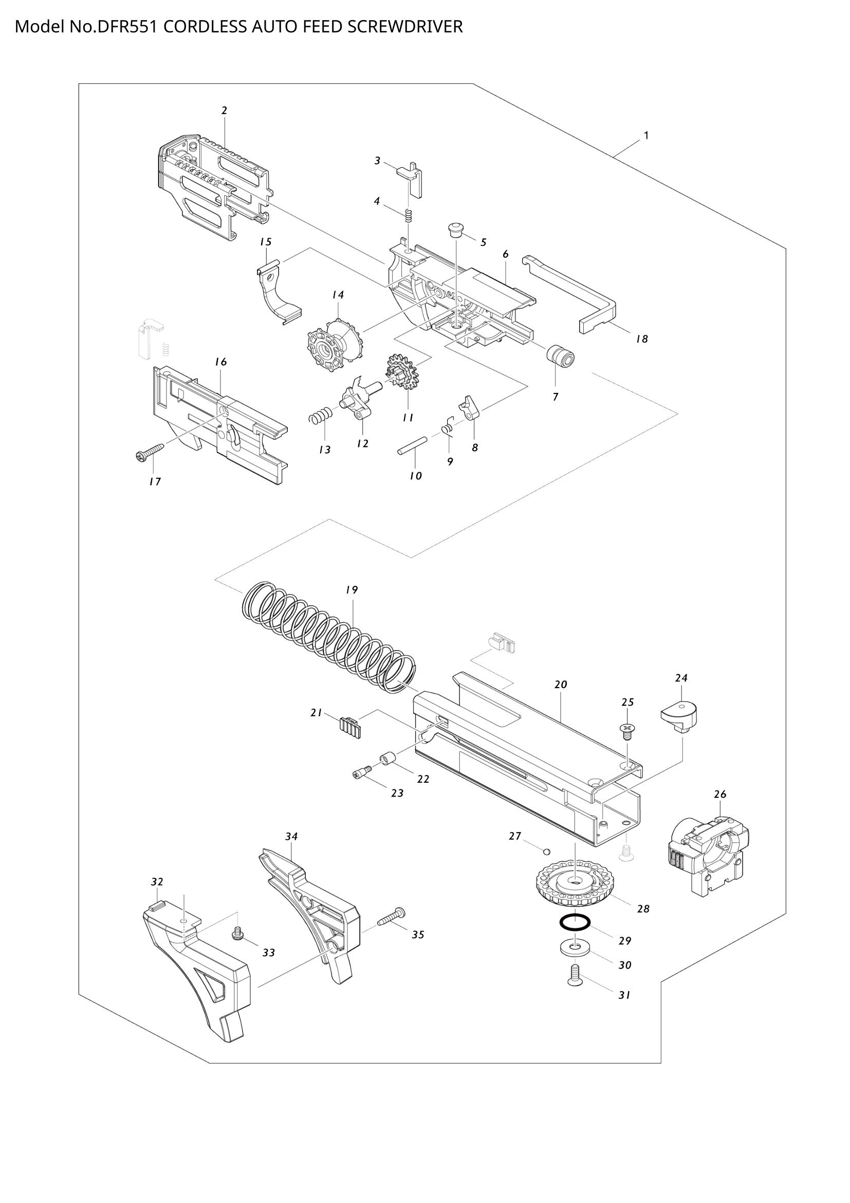 Diagram for DFR551
