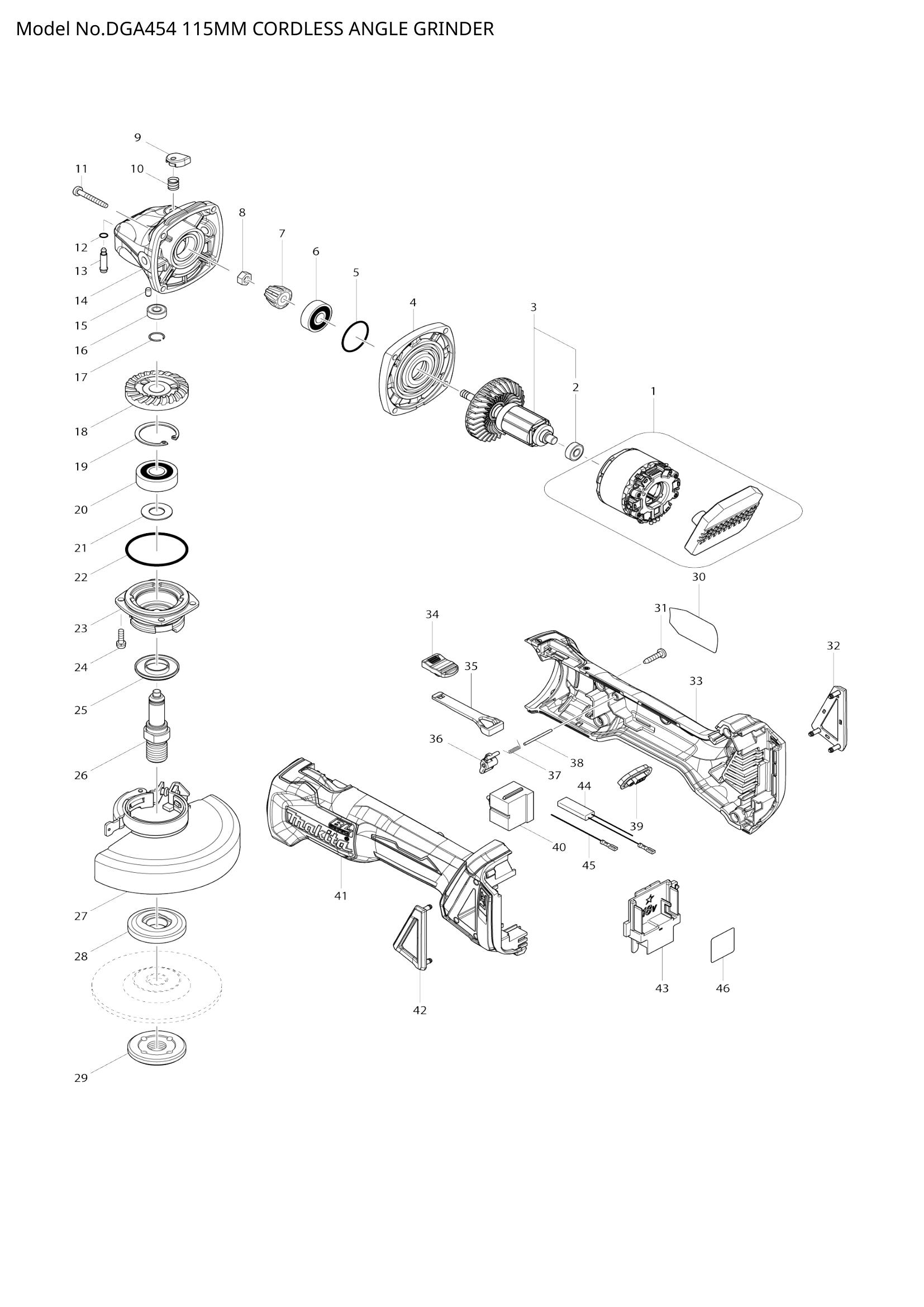 Diagram for DGA454