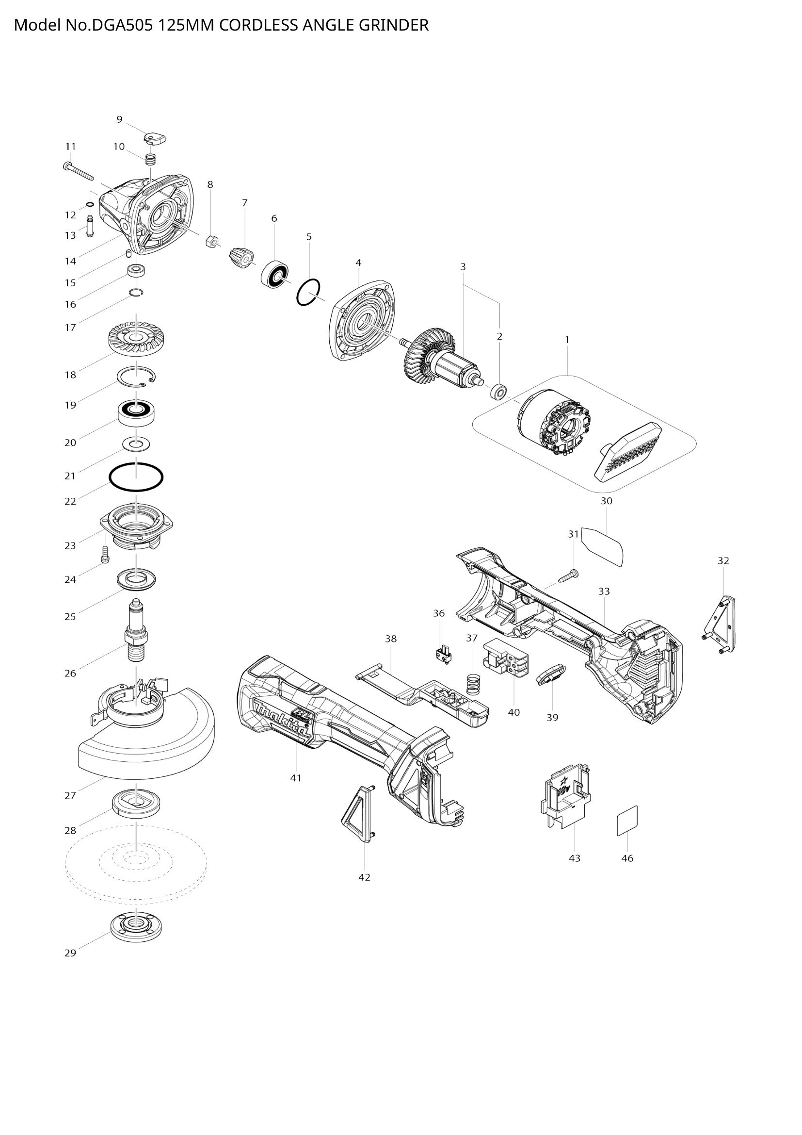 Diagram for DGA505