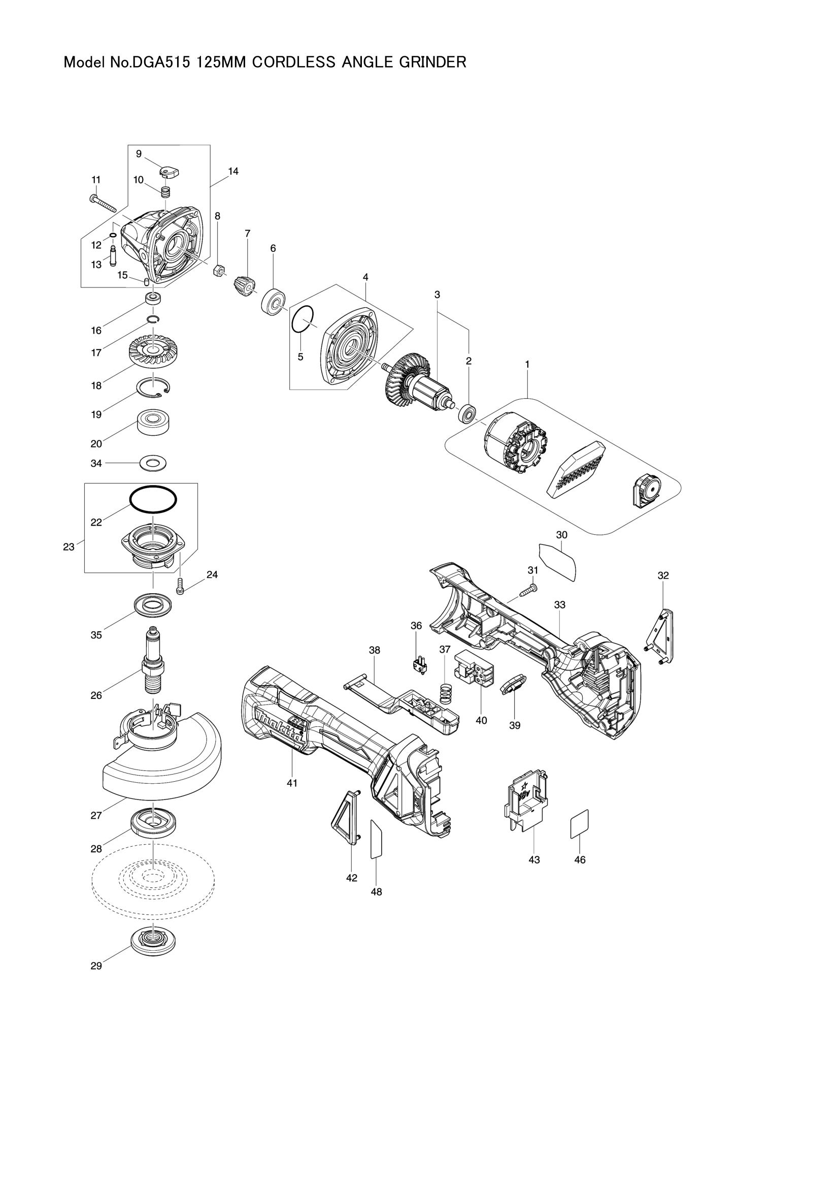 Diagram for DGA515