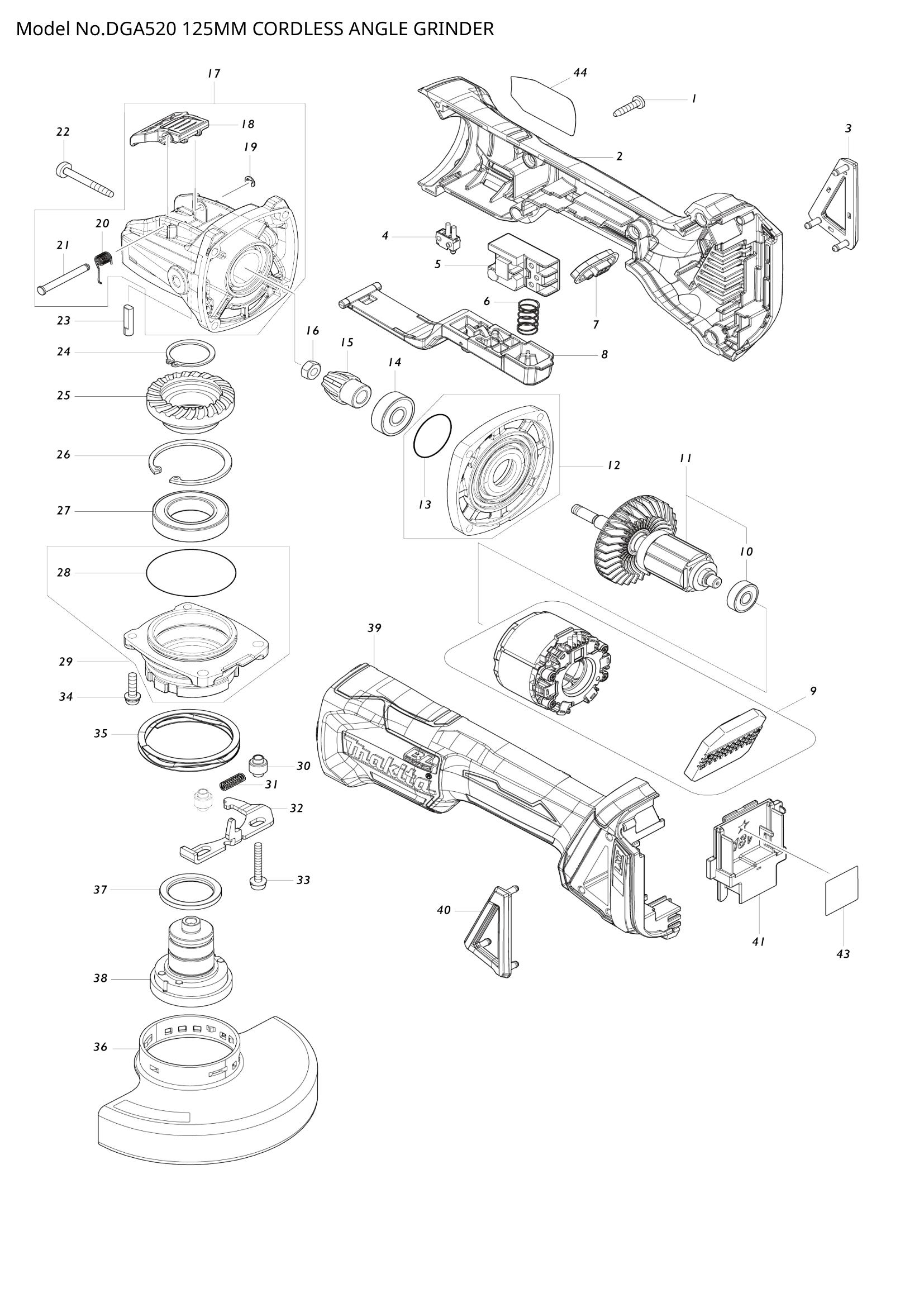 Diagram for DGA520