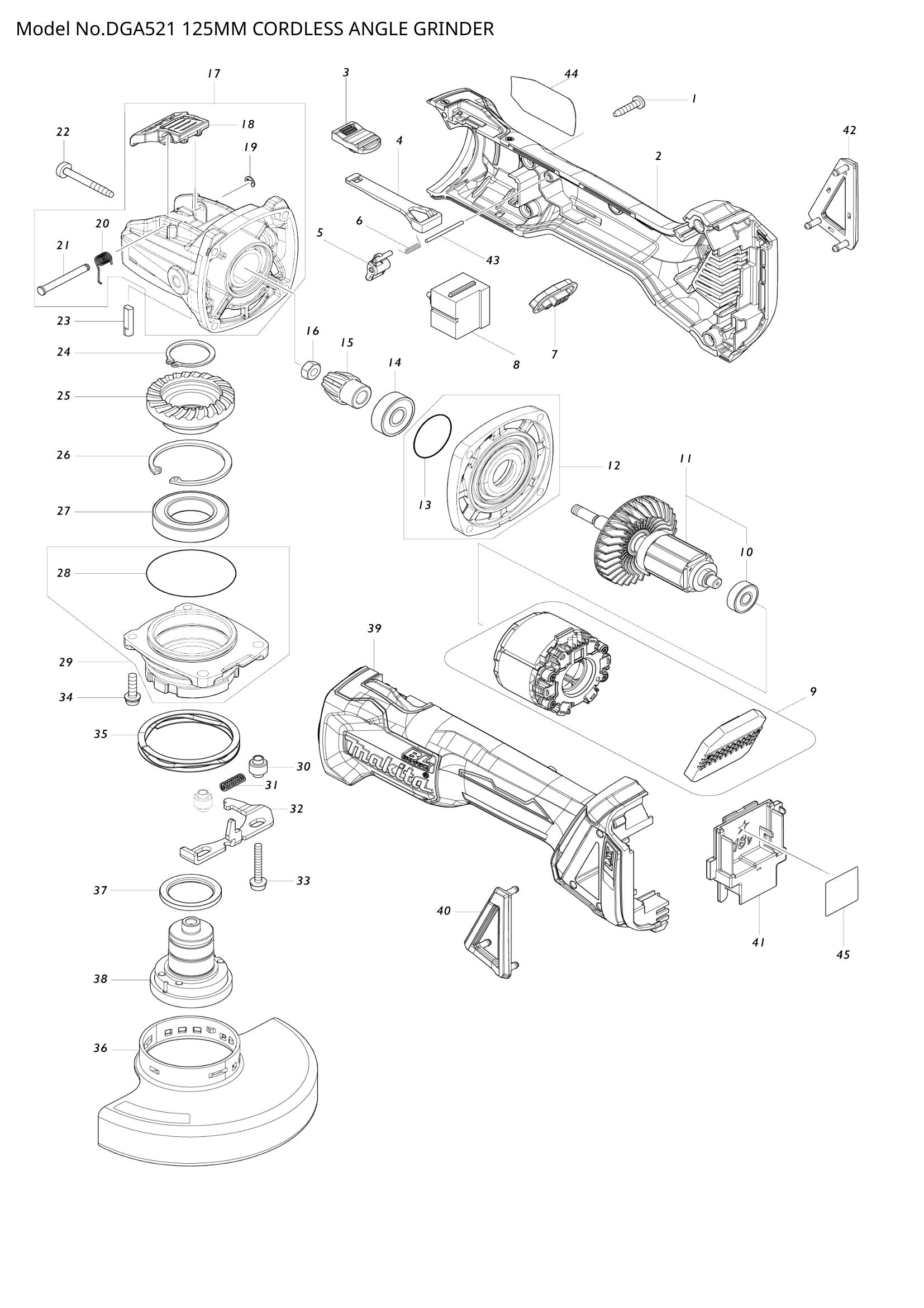 Diagram for DGA521